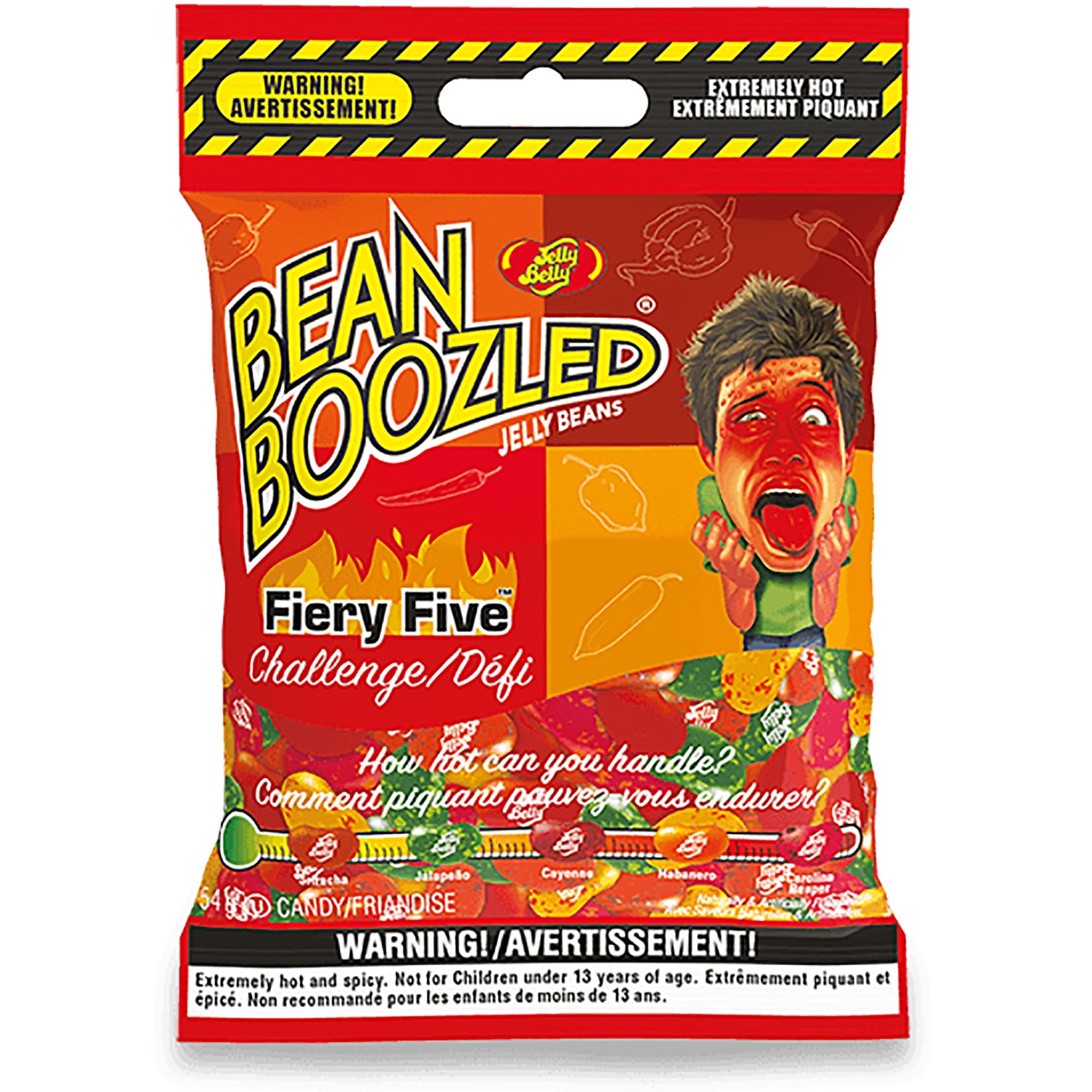 Jelly Belly Bean Boozled Candy Fiery Five Challenge 54g