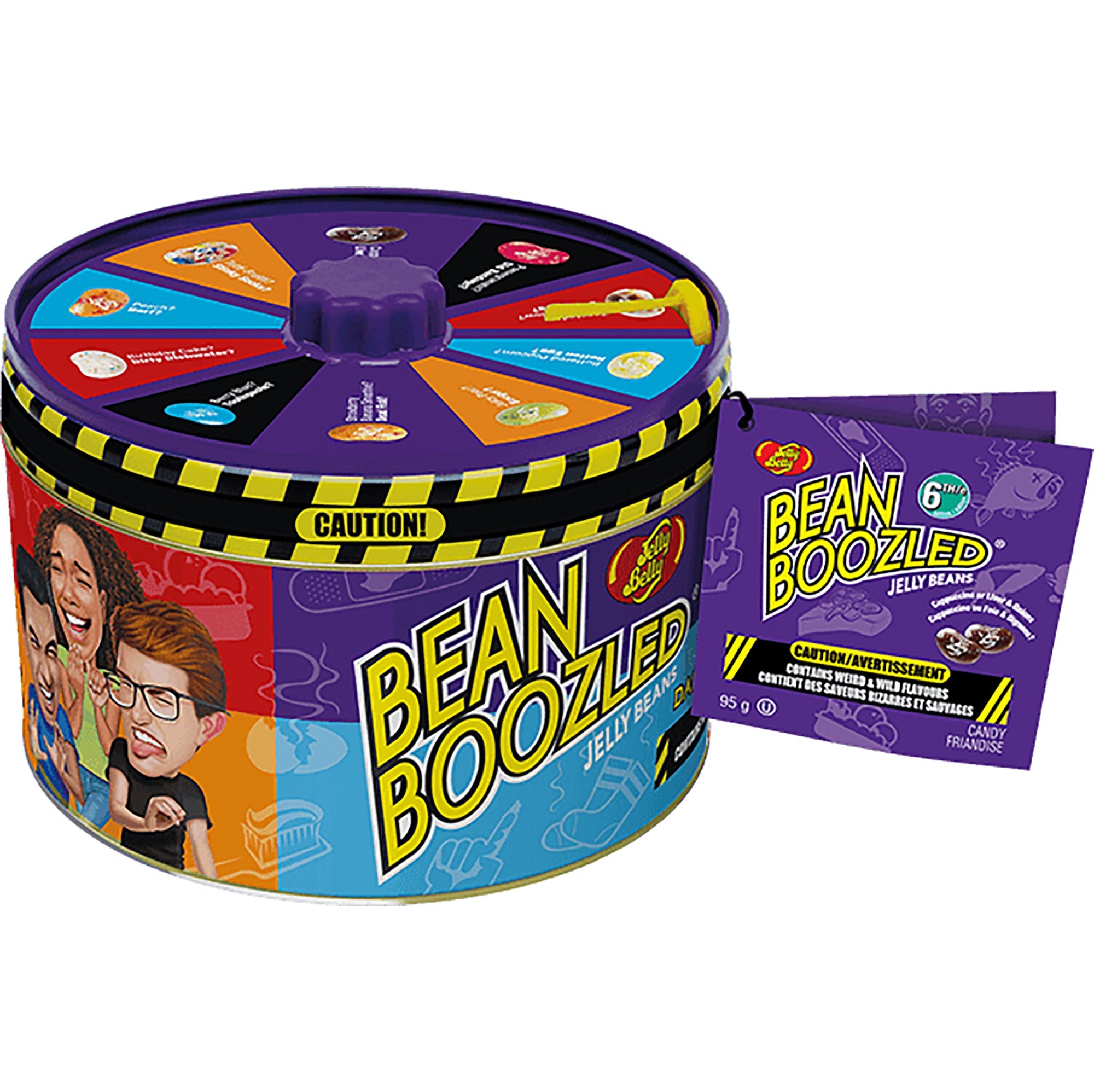Jelly Belly Bean Boozled Candy Weird and Wild Flavors 95g