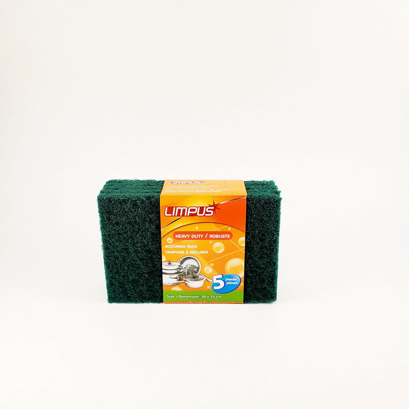 Pack Of 5 Heavy Duty Scouring Pads - Dollar Max Dépôt