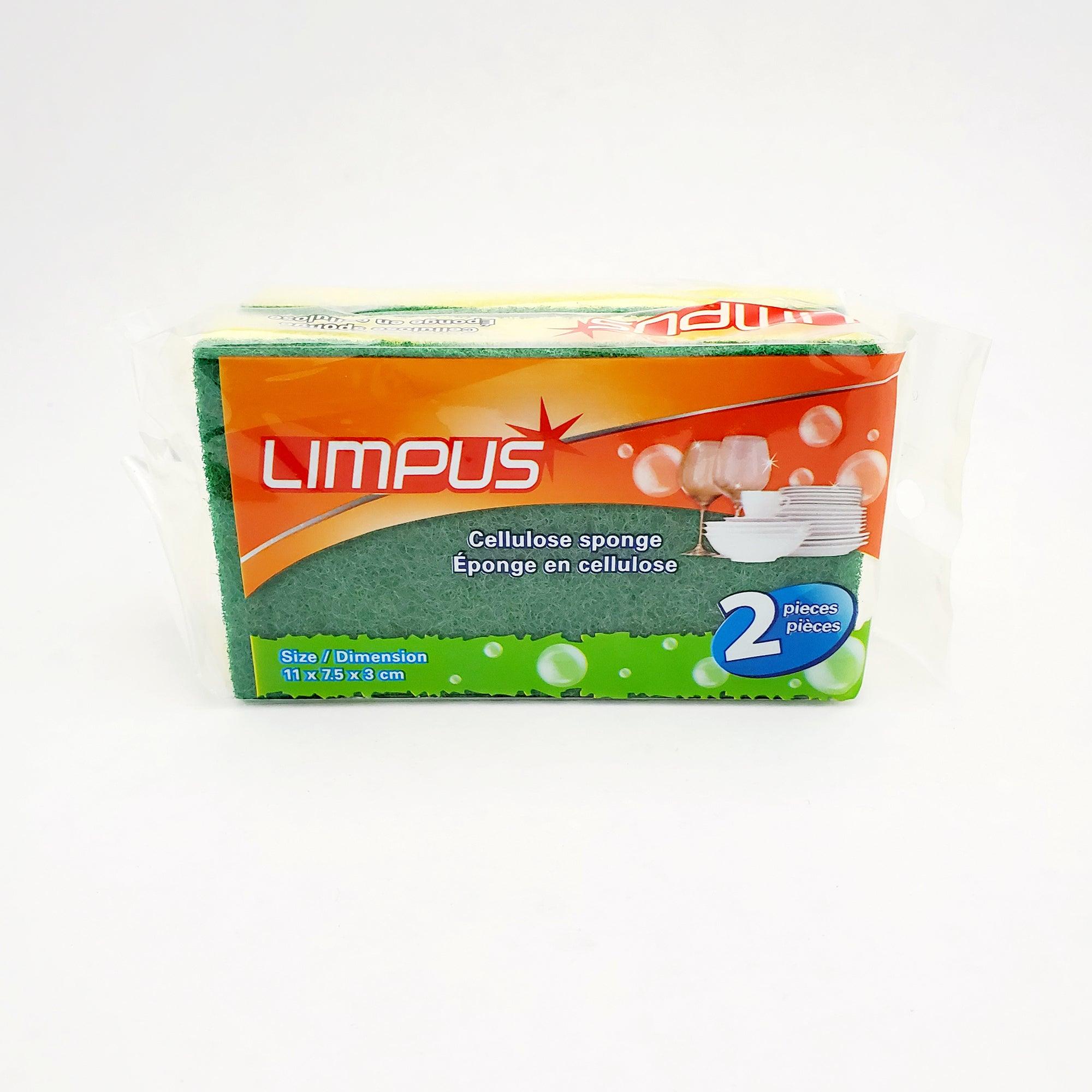 Limpus Cellulose Sponge Pack Of 2 - Dollar Max Dépôt