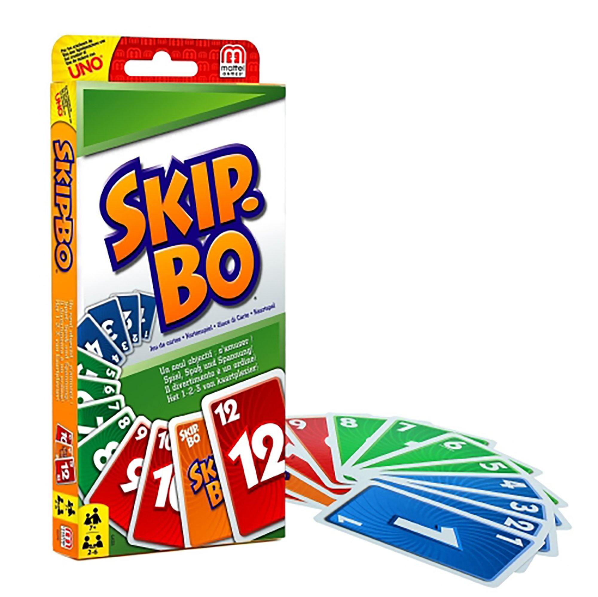 Skip-Bo - Card Game - Hasbro Boardgame - Dollar Max Depot