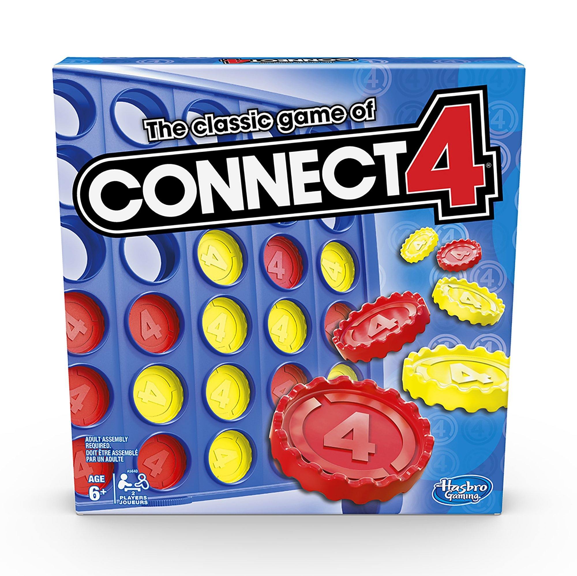 Game Connect 4 Bilingual - Hasbro Boardgame - Dollar Max Depot