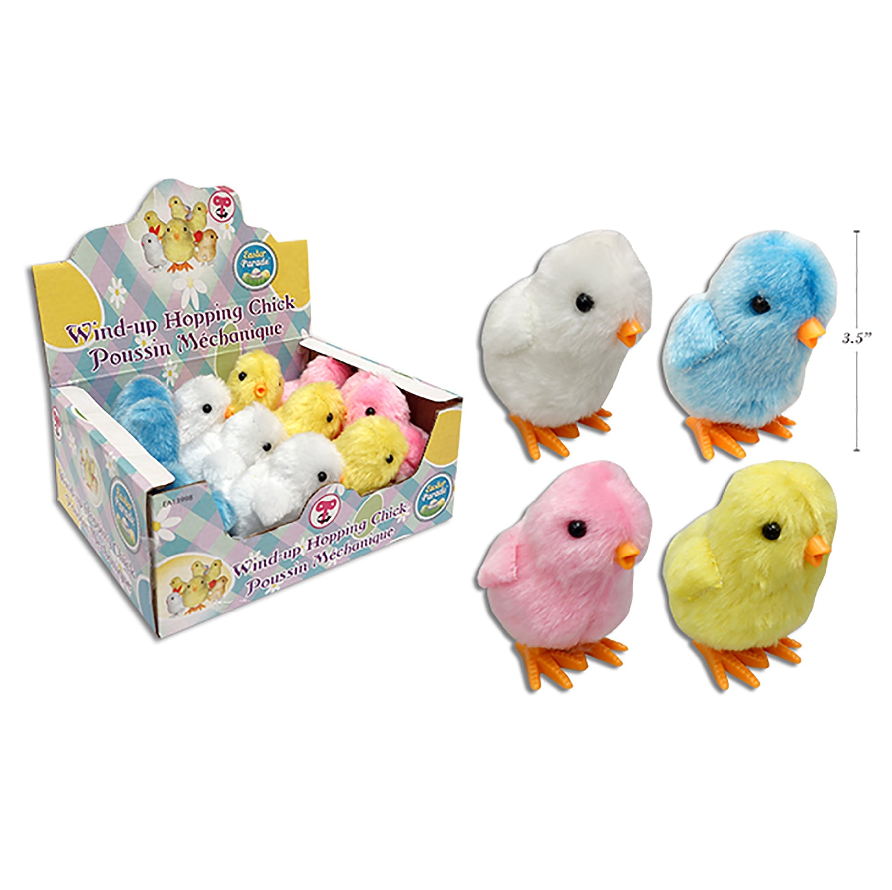 Easter Wind-up Hopping Chick