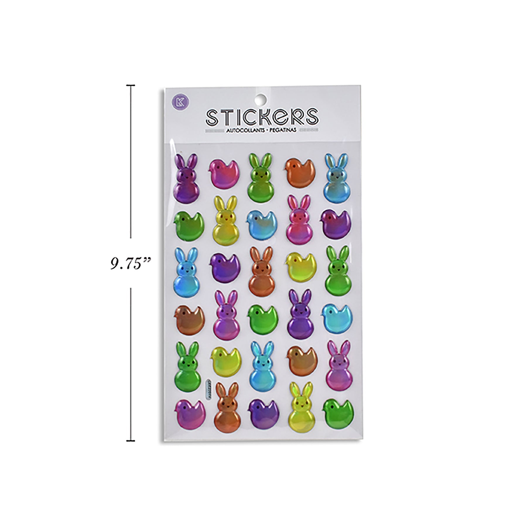Easter Epoxy Pop-up Stickers