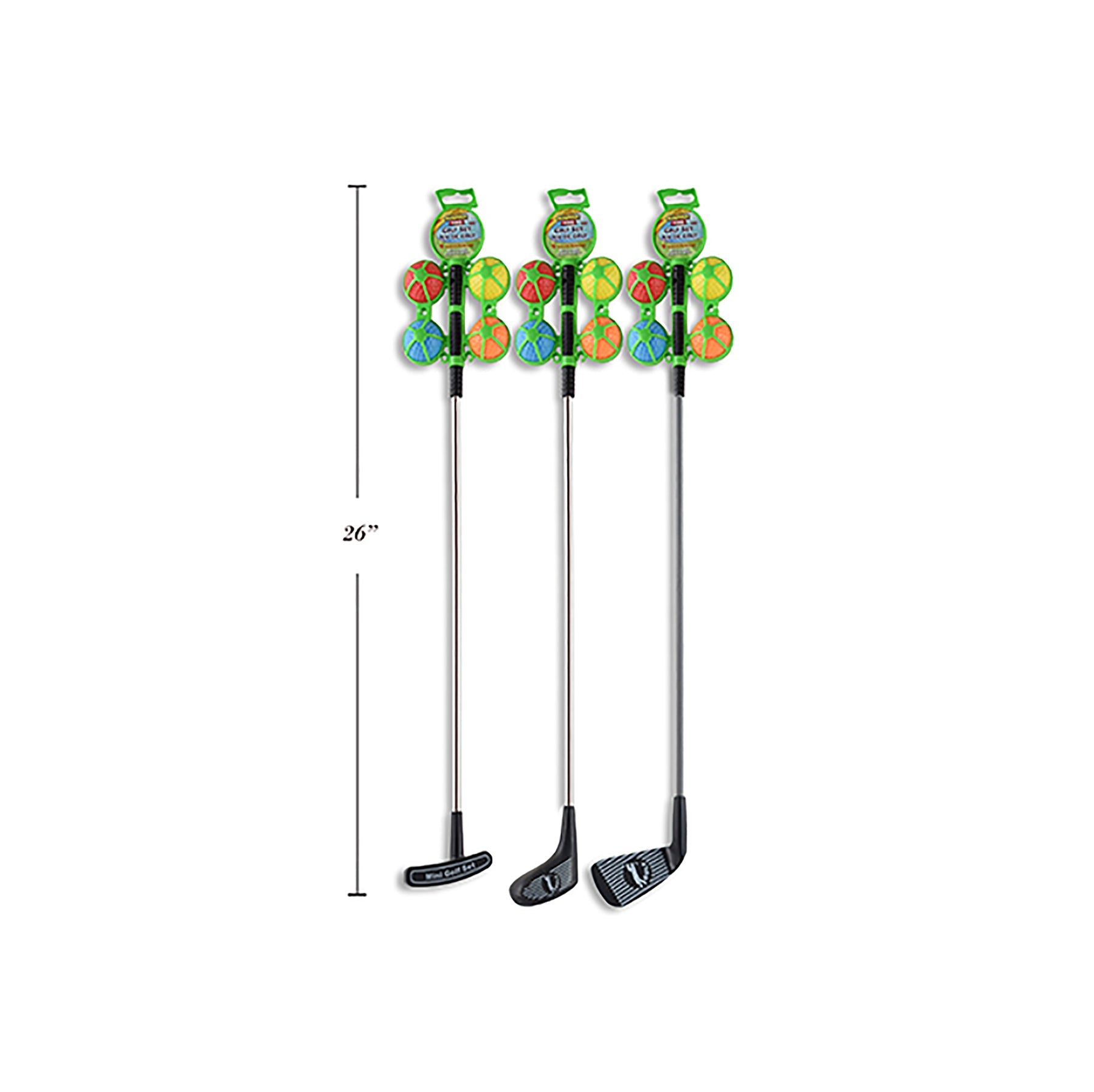 Golf Club Set with Metal Shaft 24in