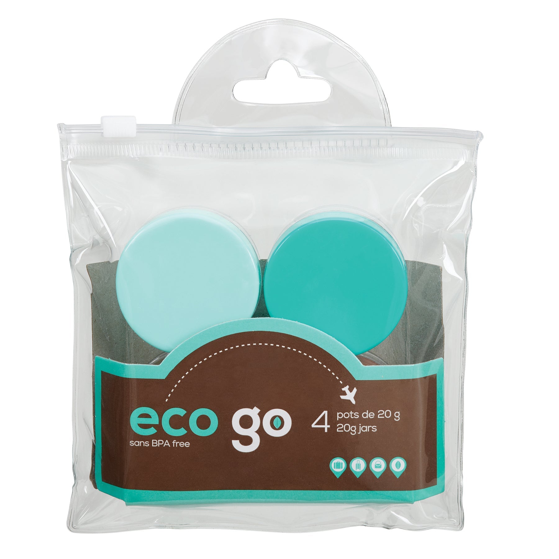 Eco Go Travel 4 Jars 0.7oz