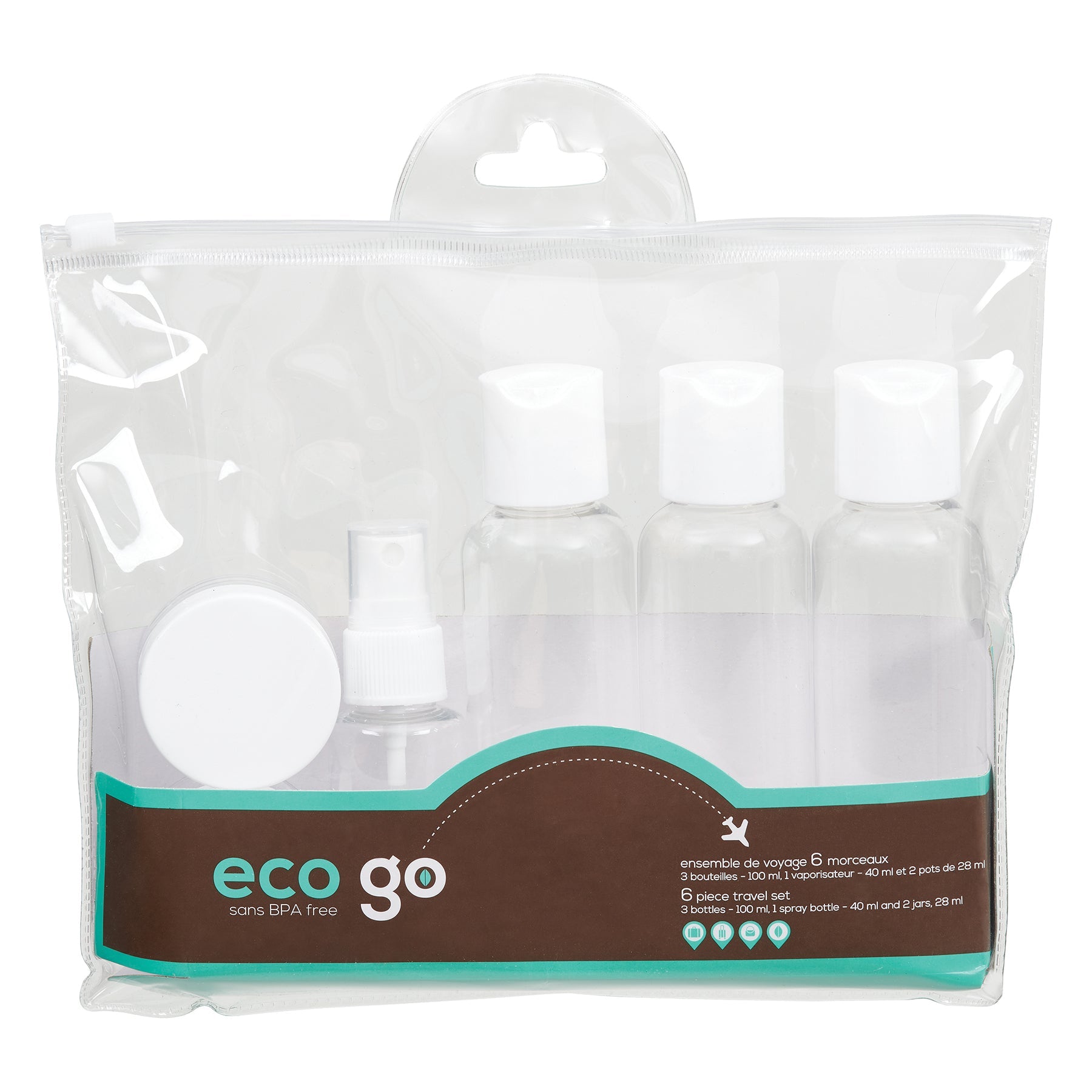 Eco Go Travel 6 Plastic Containers