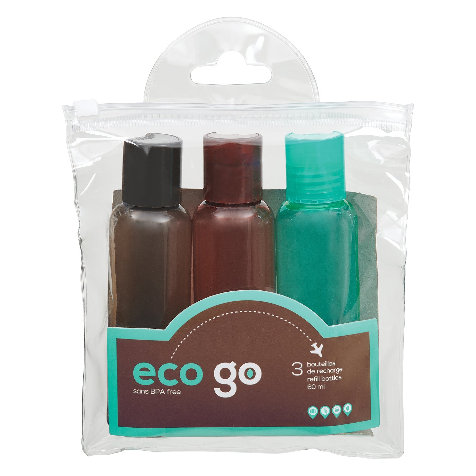 Eco Go Travel 3 Bottles 2oz