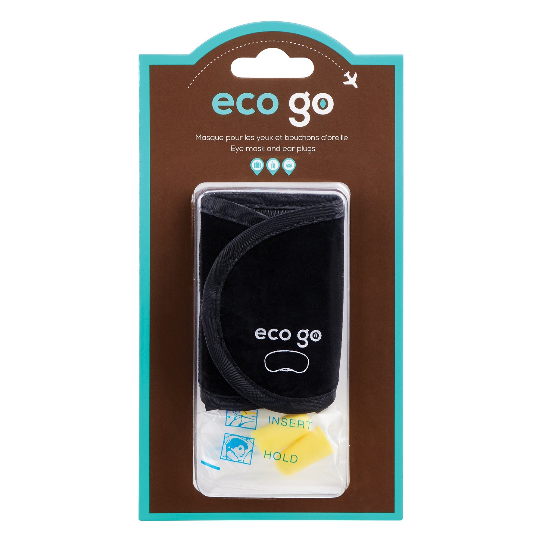 Eco Go Travel Eye Mask and Ear Plugs