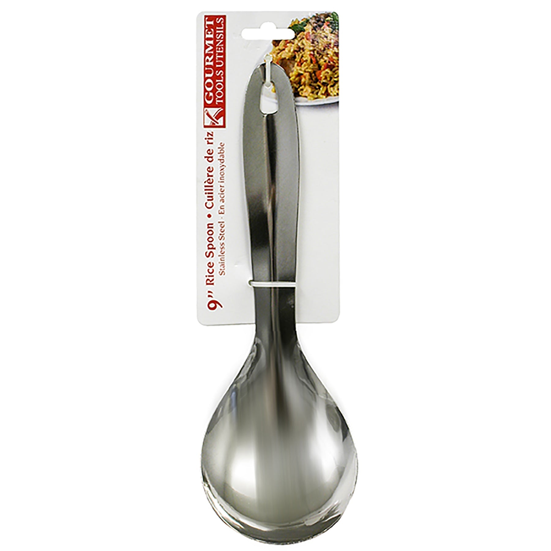 Gourmet Rice Spoon Stainless Steel 9in