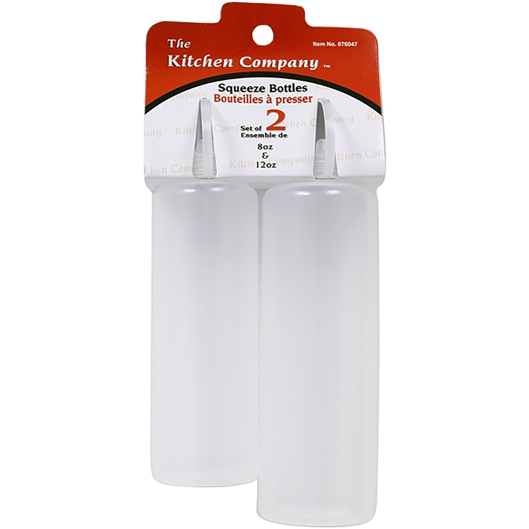 The Kitchen Cie 2 Oil/Vinegar Dispensers Plastic 8oz and 12oz