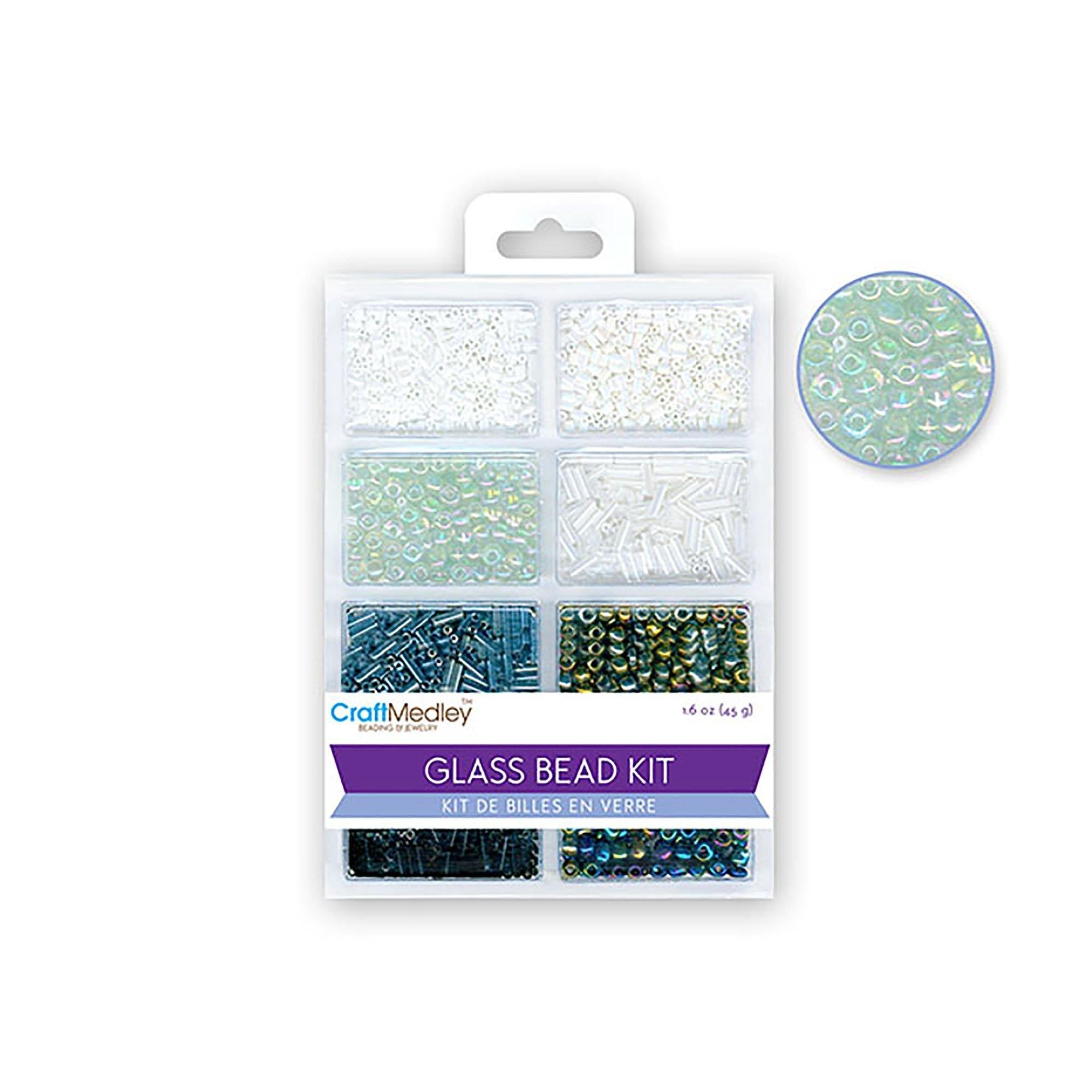 B&W Classic Glass Bead Kit : Rocailles / Seed Beads / Bugles 45G Ultimix - Dollar Max Dépôt
