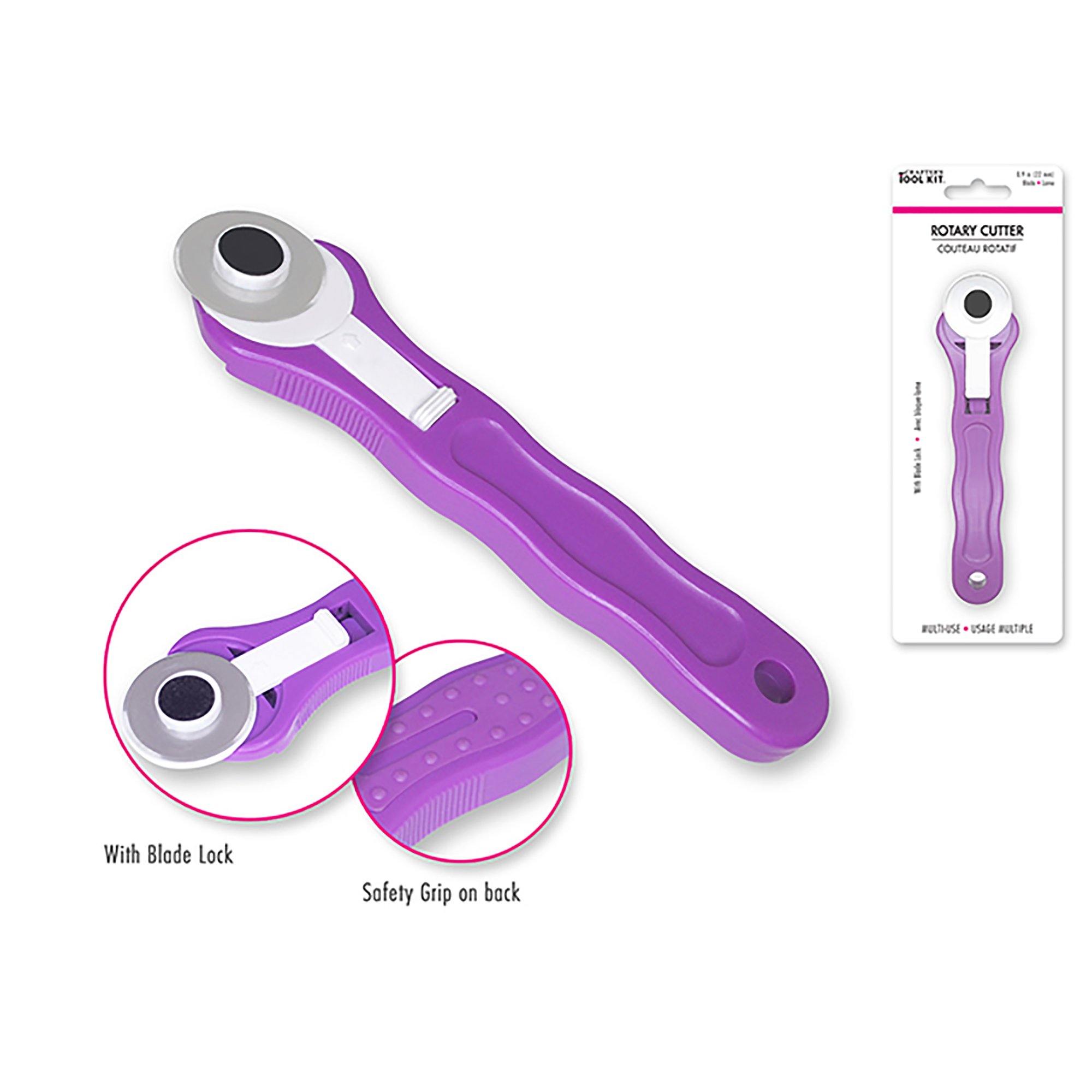 Crafter'S Toolkit: Multi-Use Rotary Cutter 22Mm Blade - Dollar Max Dépôt