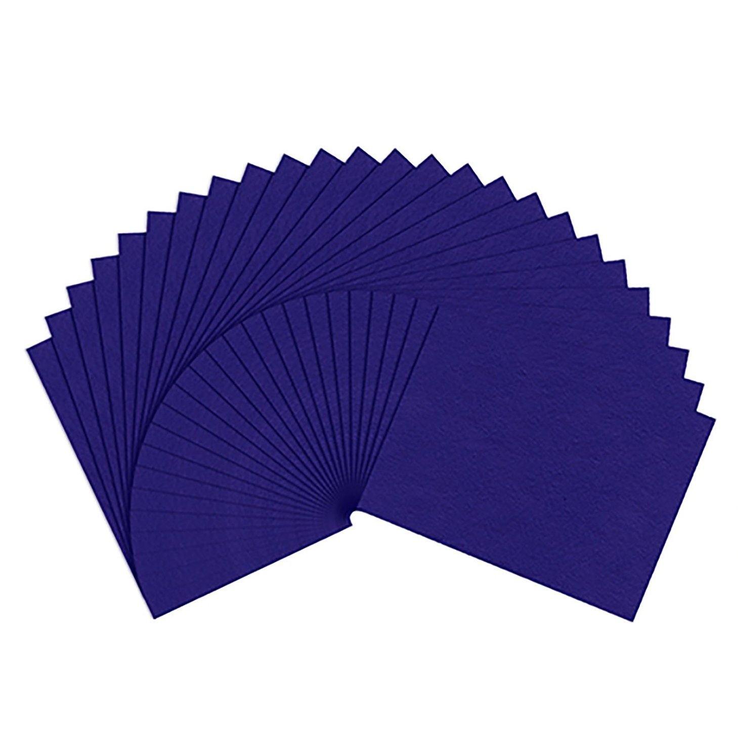 Royal Blue Felt Sheet: 9"X12" Premium Bar-Coded - Dollar Max Dépôt