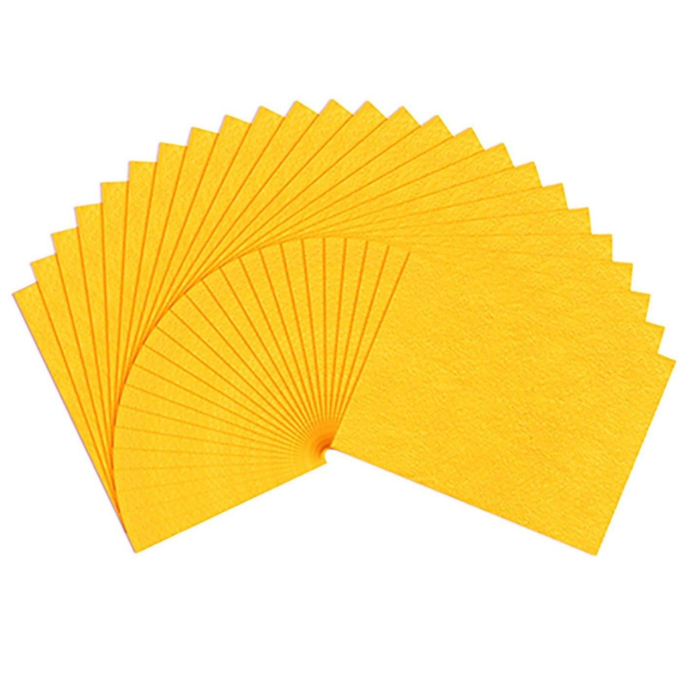 Yellow Felt Sheet: 9"X12" Premium Bar-Coded - Dollar Max Dépôt