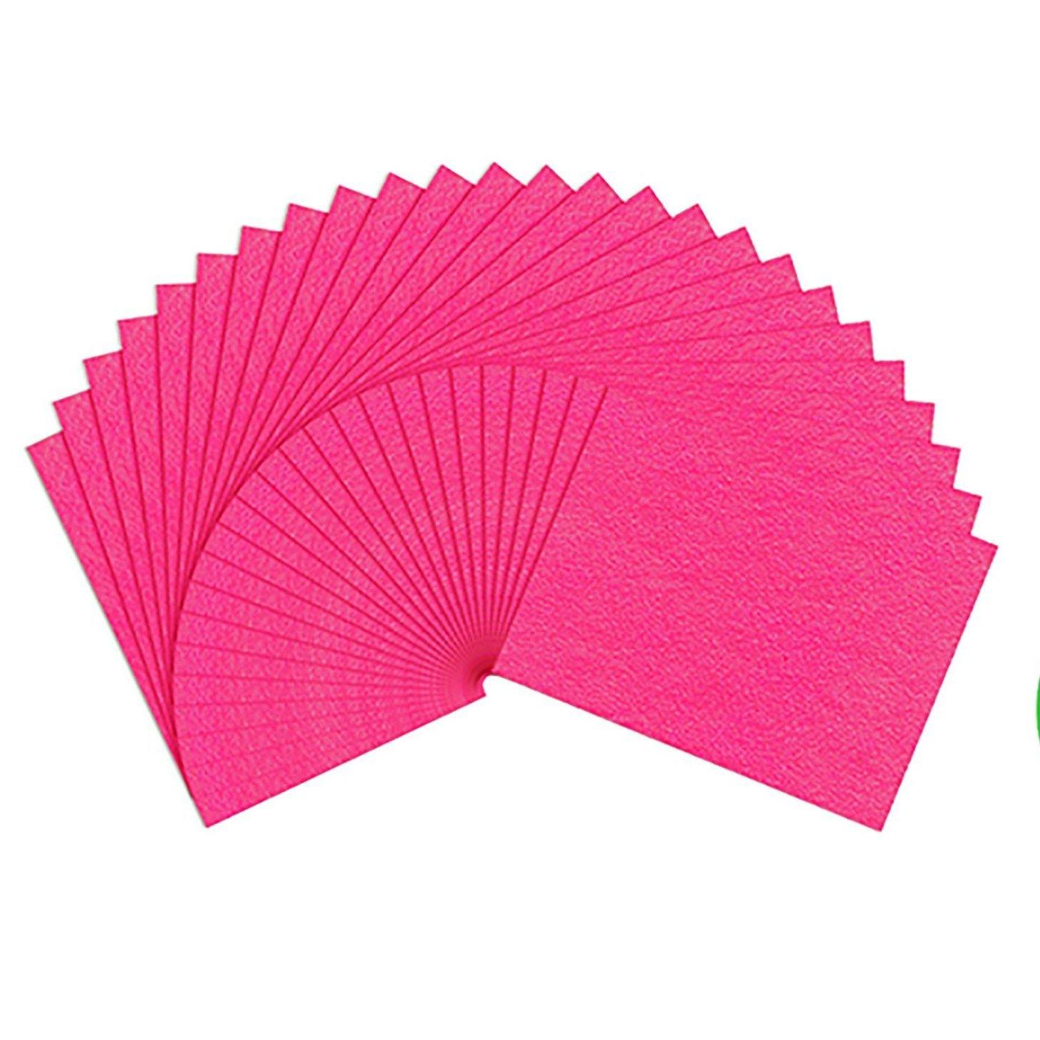 Hot Pink Felt Sheet: 9"X12" Premium Bar-Coded - Dollar Max Dépôt