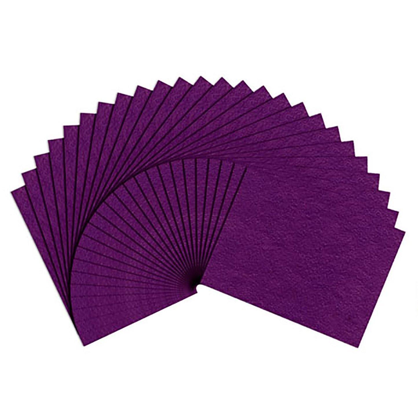 Majestic Violet Felt Sheet: 9"X12" Premium Bar-Coded - Dollar Max Dépôt