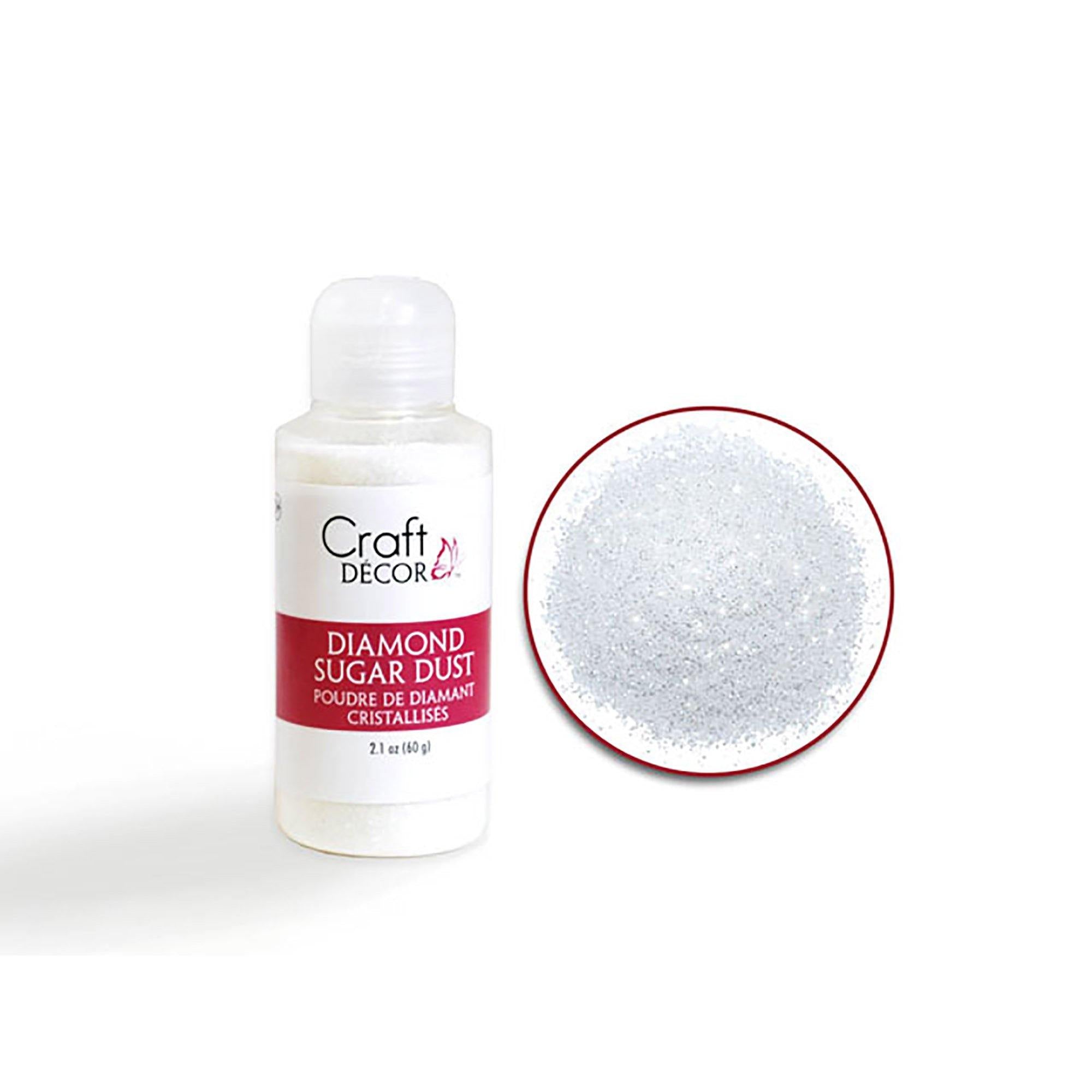 Glitter Craft: Diamond Sugar Dust 60G Bottle - Dollar Max Dépôt