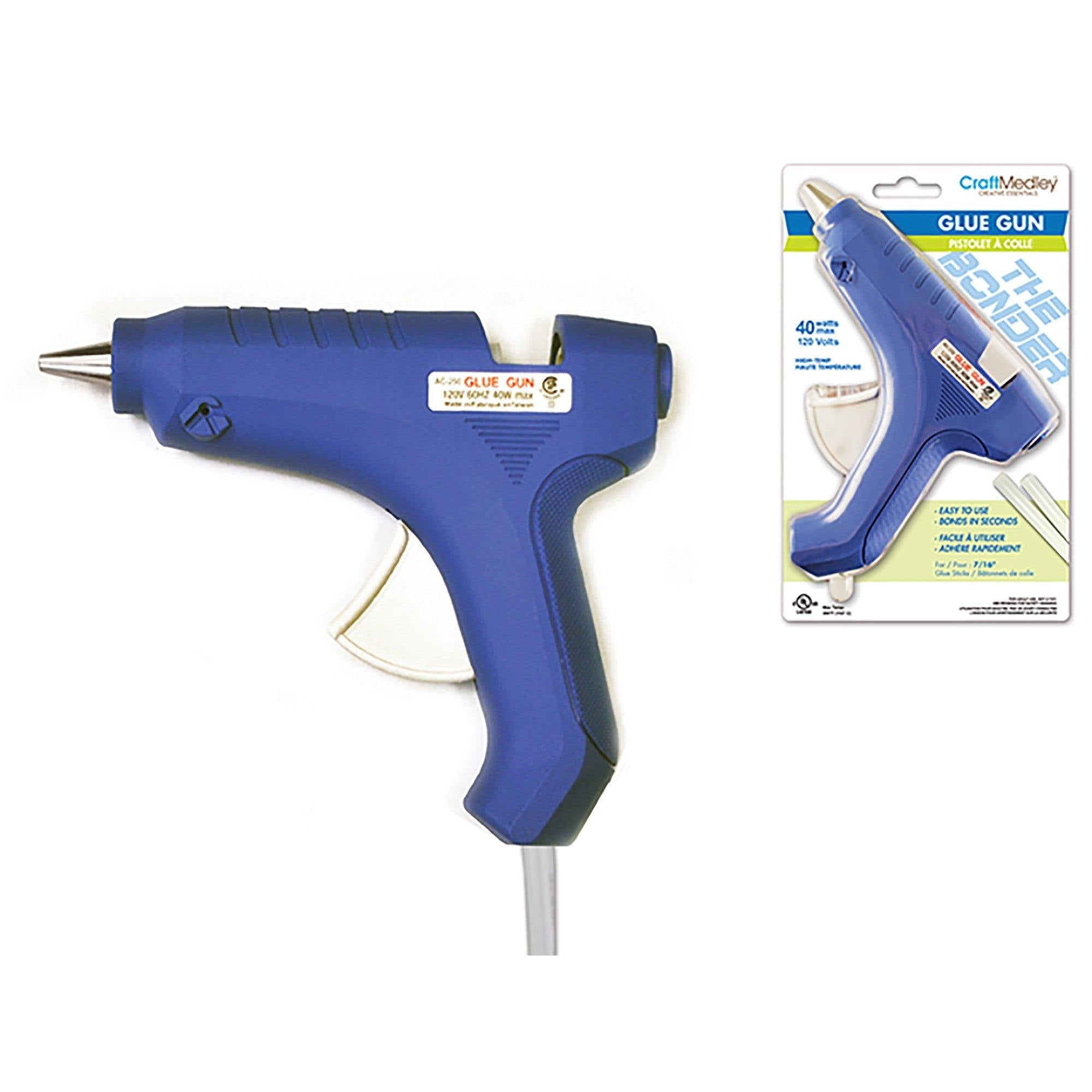 Glue Gun: 40W 'The Bonder' Hot-Melt Culus Rated 120V - Dollar Max Dépôt