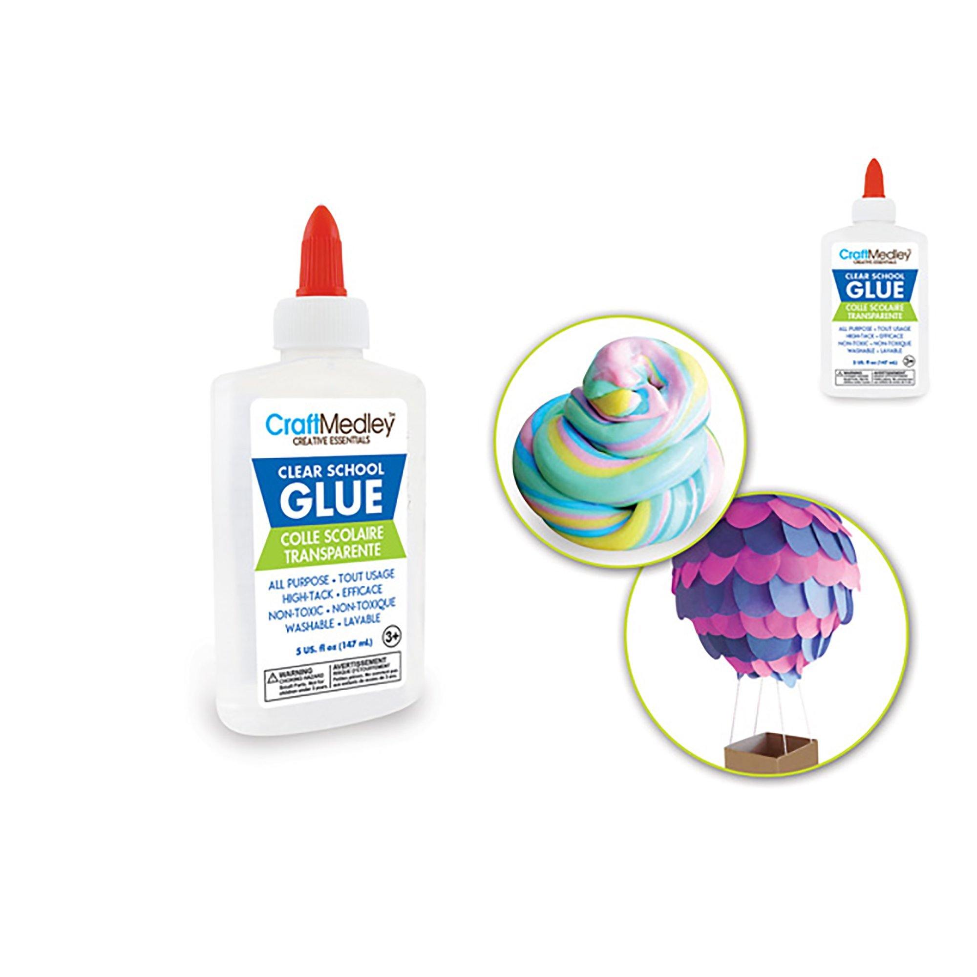 Craft Medley: 175G (5O Washable All-Purpose Clear School Glue - Dollar Max Dépôt