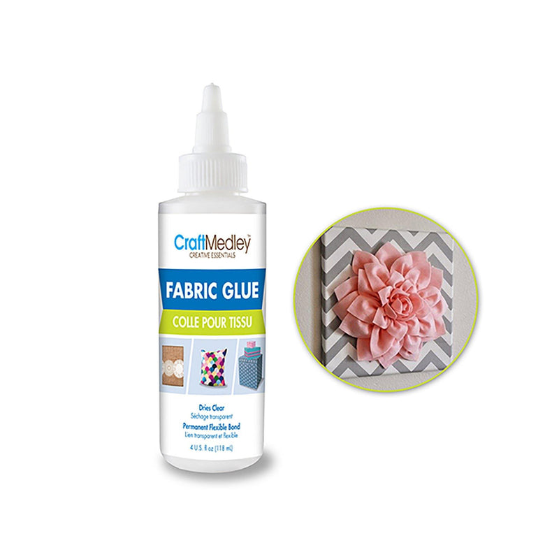 Craft Medley Glue: 4Oz Fabric Glue - Dollar Max Dépôt