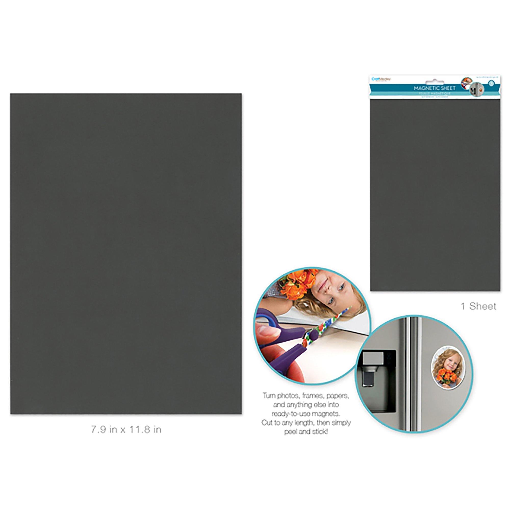 Magnetic Sheet: 7.87"X11.8" (A4) Self-Adhesive - Dollar Max Dépôt