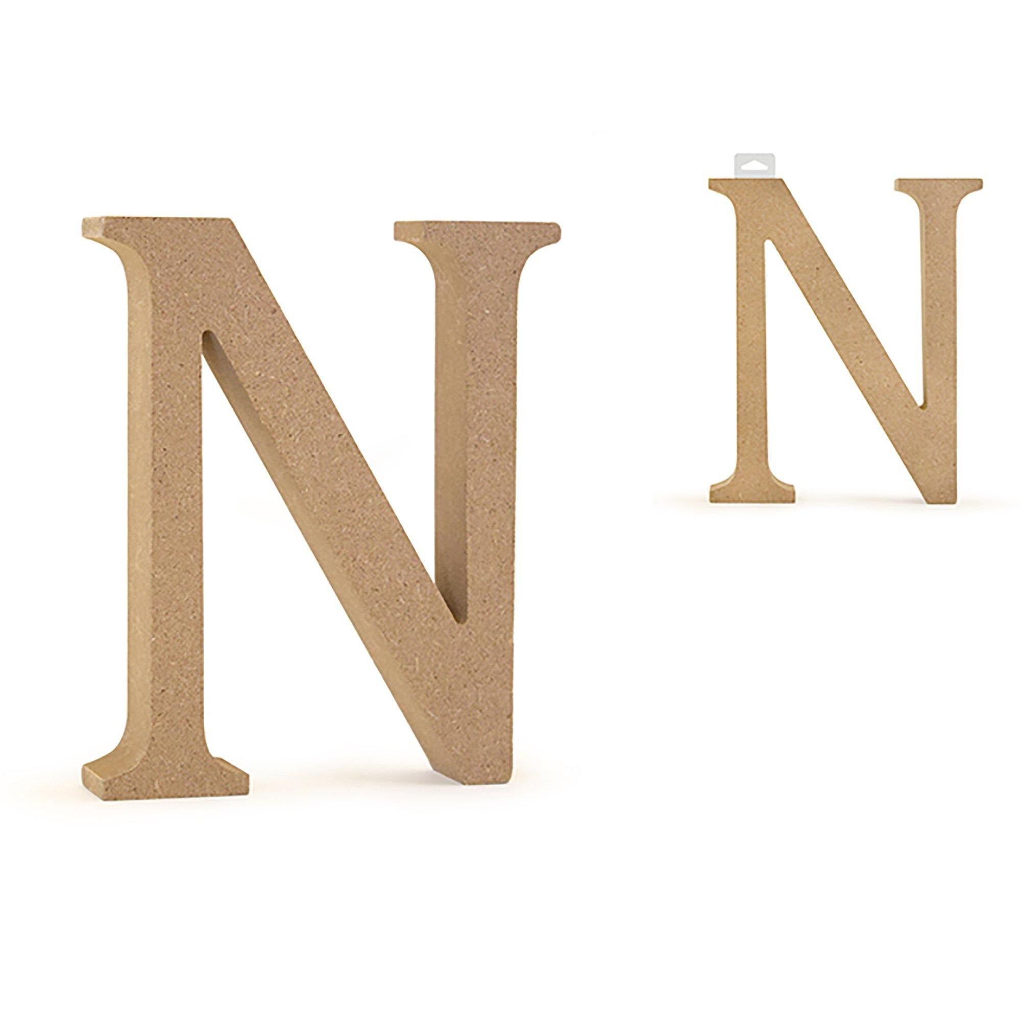 Nwood Letters: 5 1/8" Mdf Standing - Dollar Max Dépôt