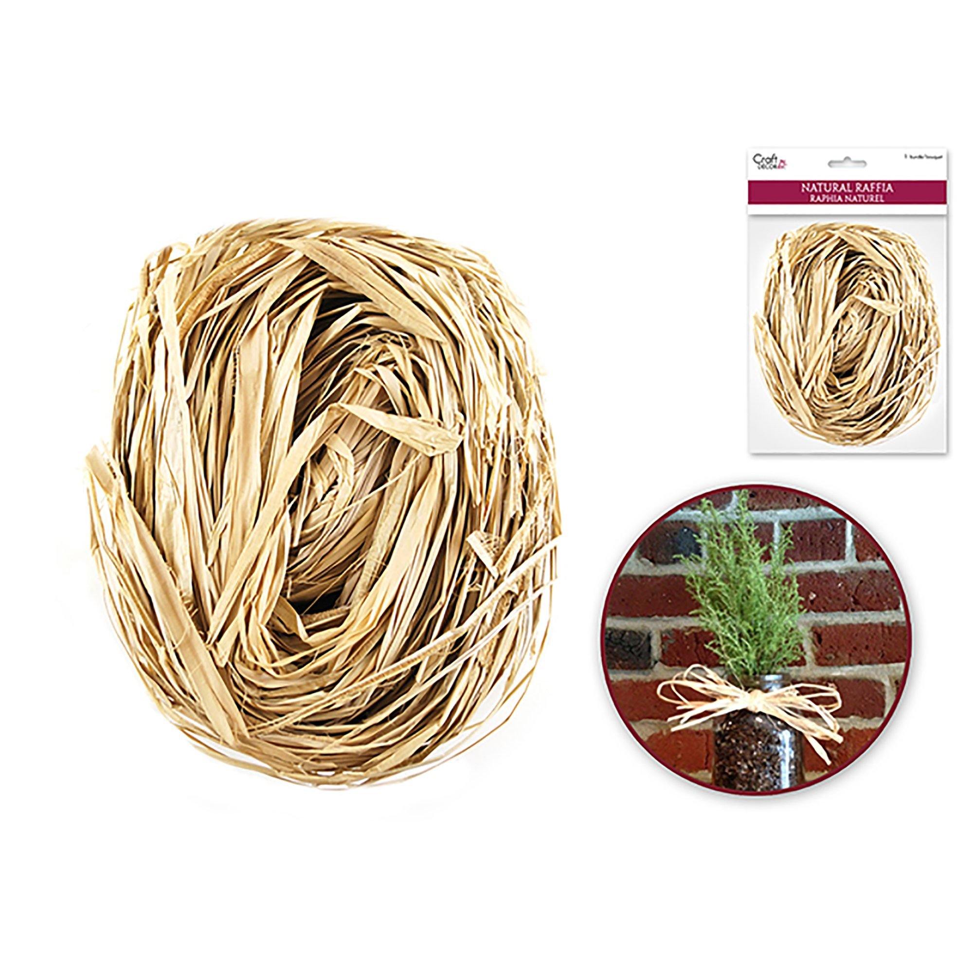 Decor Home: 2Oz Raffia Natural - Dollar Max Dépôt