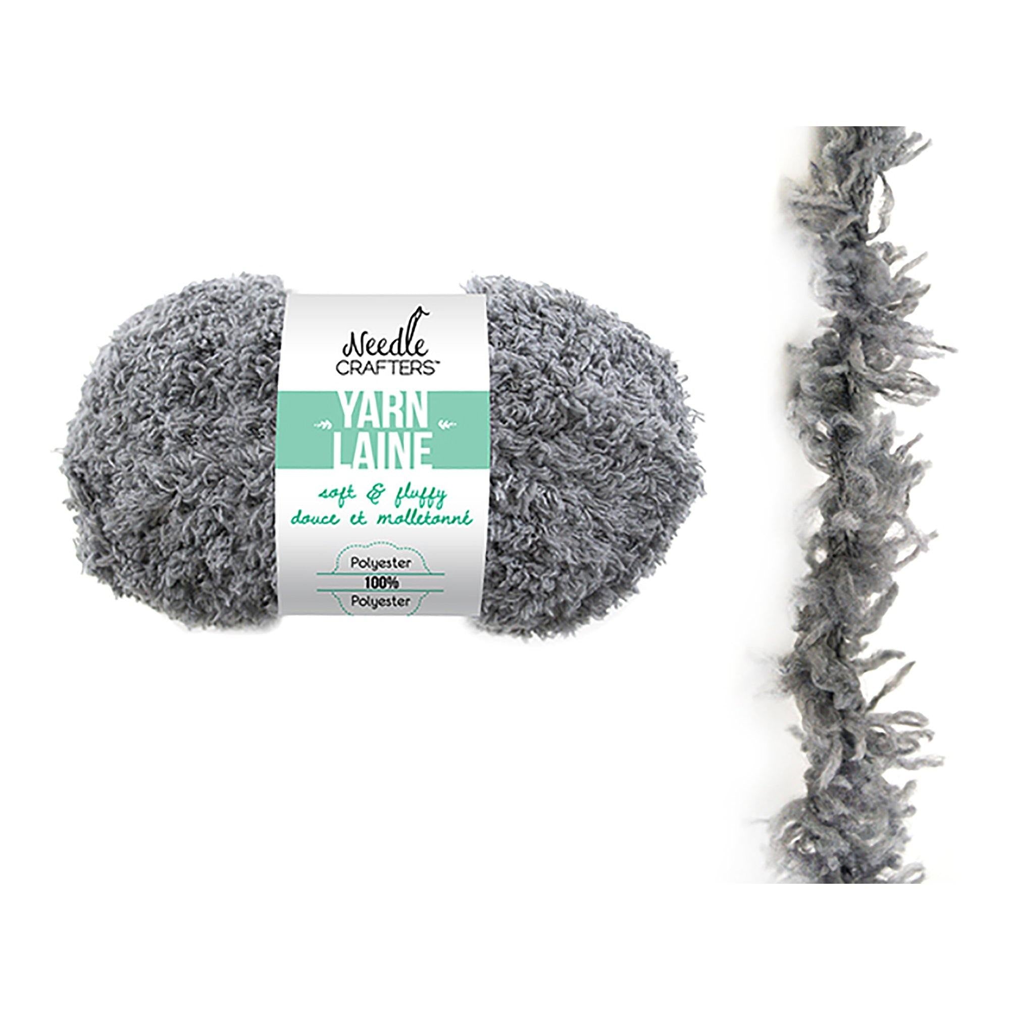 Grey Needlecrafters: 50G Soft'N'Fluffy Yarn - Dollar Max Dépôt