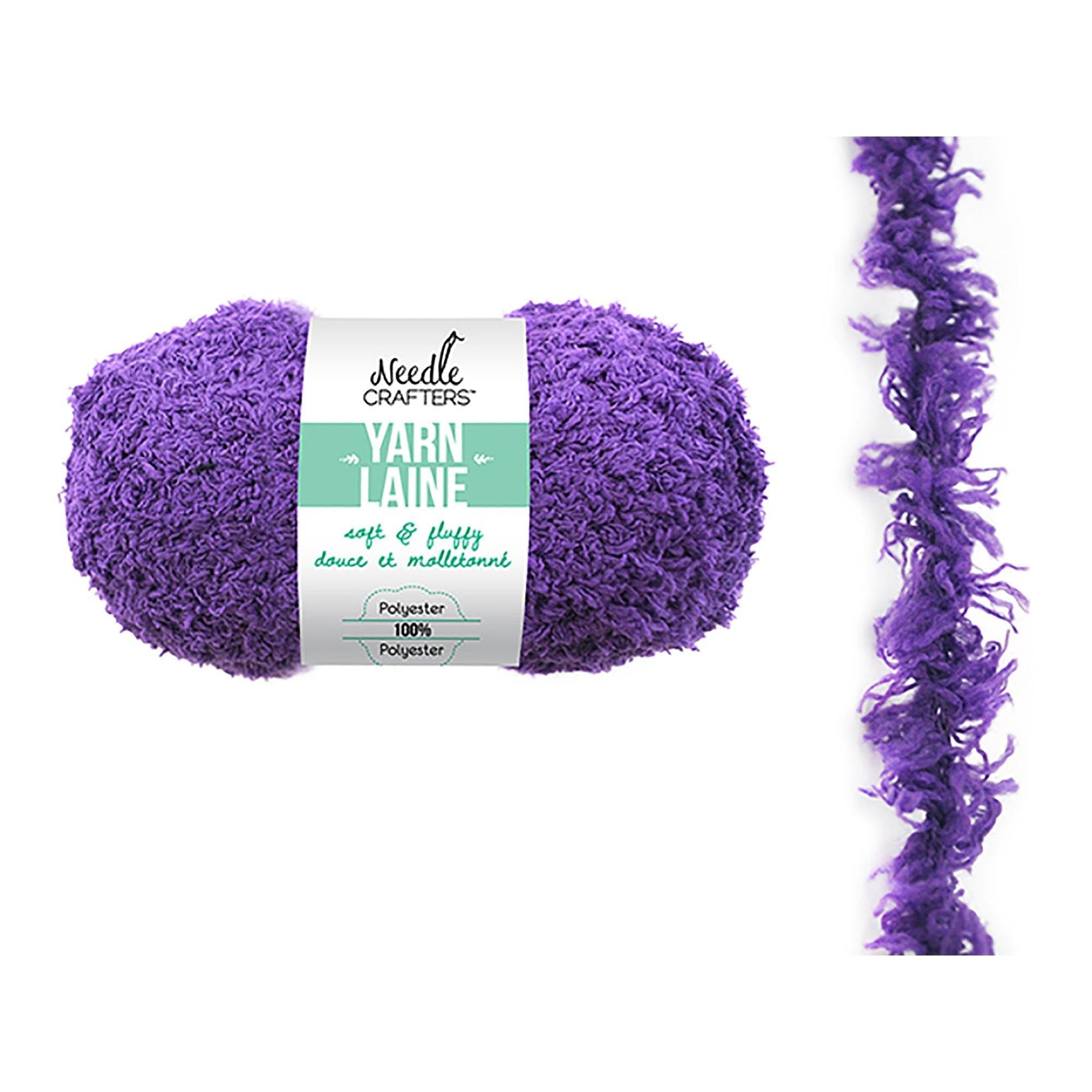 Regal Purple Needlecrafters: 50G Soft'N'Fluffy Yarn - Dollar Max Dépôt