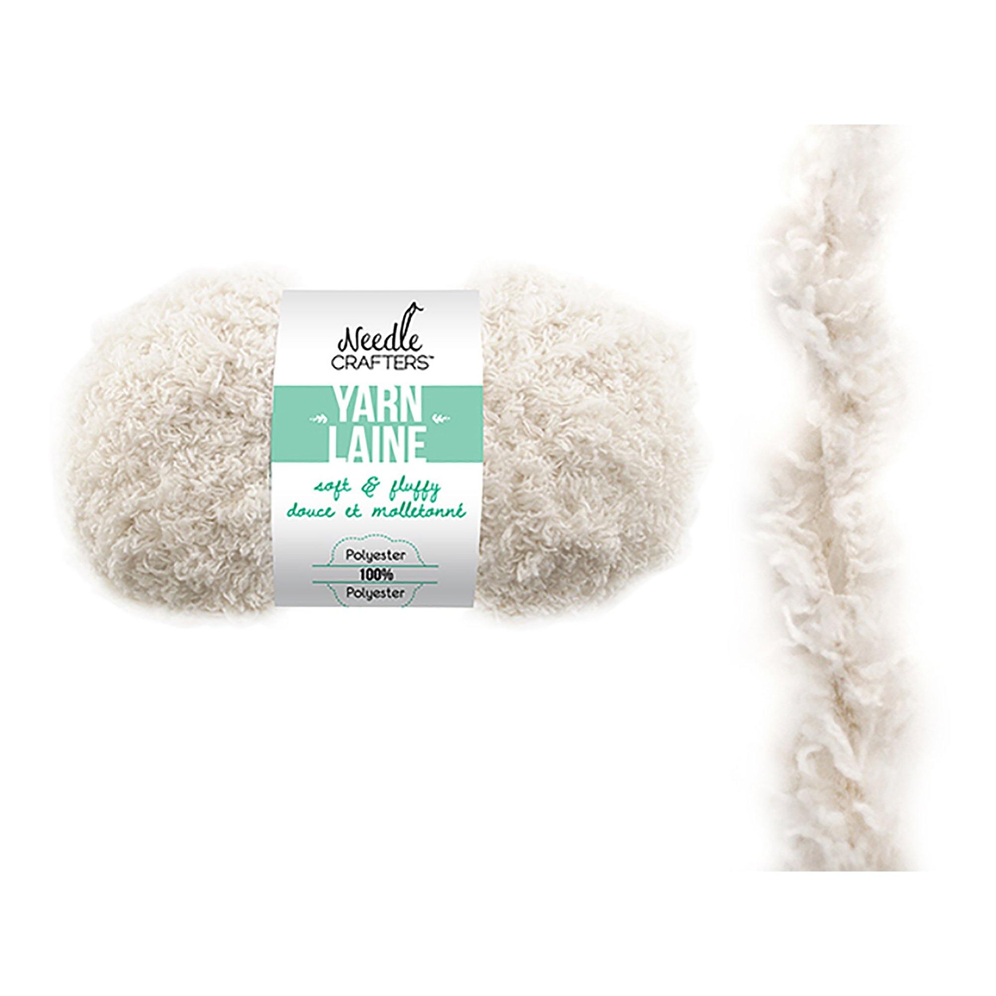 White Needlecrafters: 50G Soft'N'Fluffy Yarn - Dollar Max Dépôt