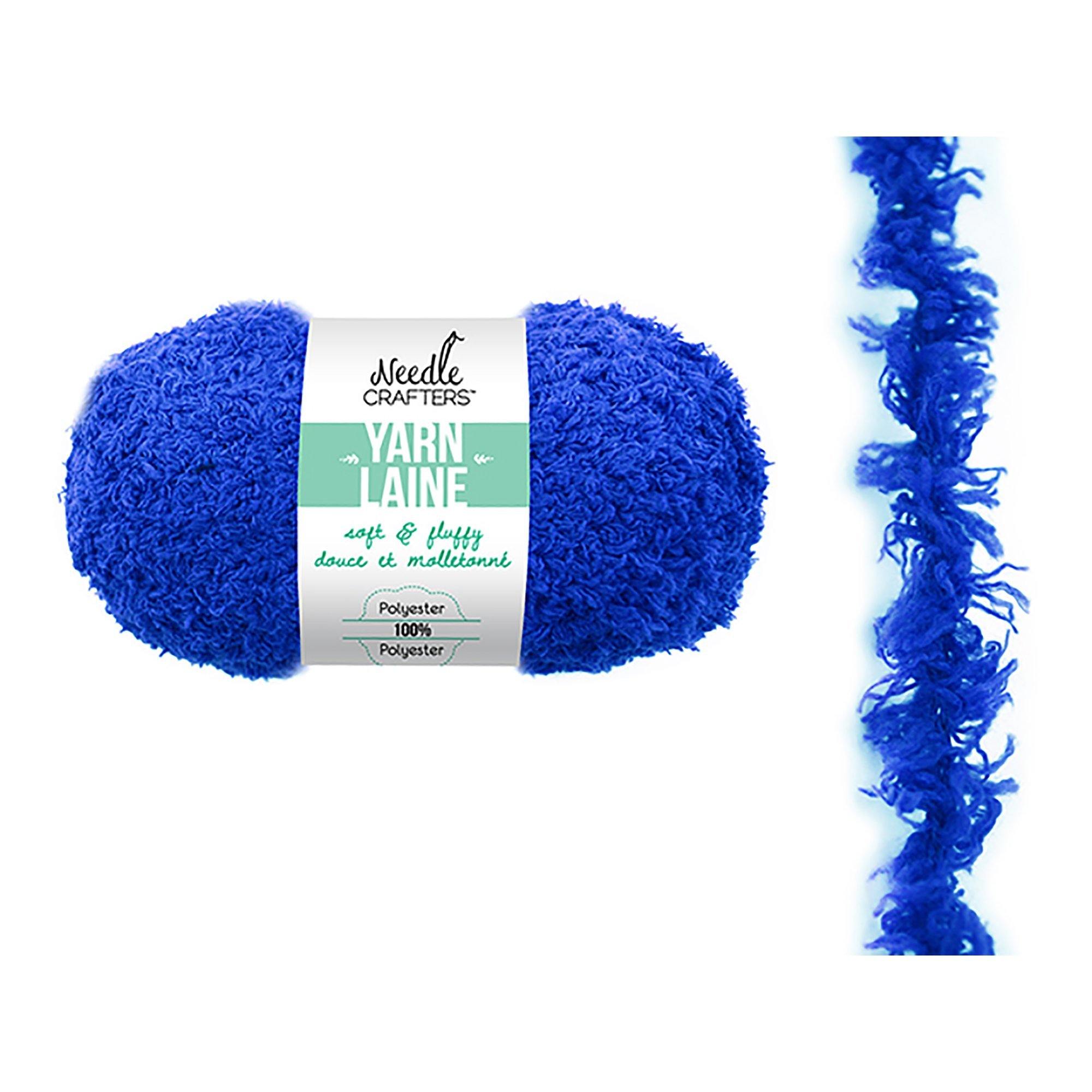 Royal Blue Needlecrafters: 50G Soft'N'Fluffy Yarn - Dollar Max Dépôt