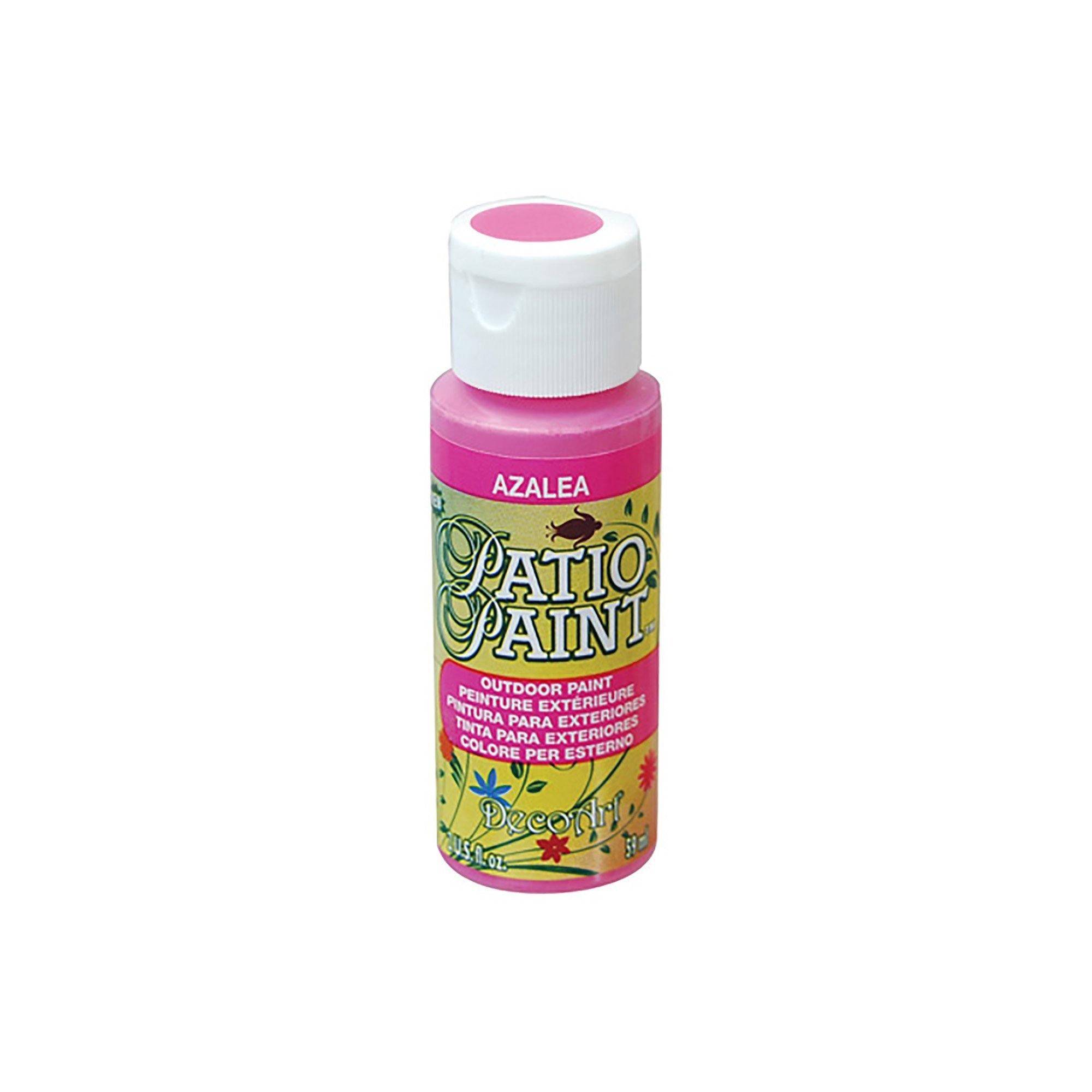 Dcp58 Azalea Patio Paint: 2Oz Outdoor Paint 1-Step Dcp06-75 - Dollar Max Dépôt