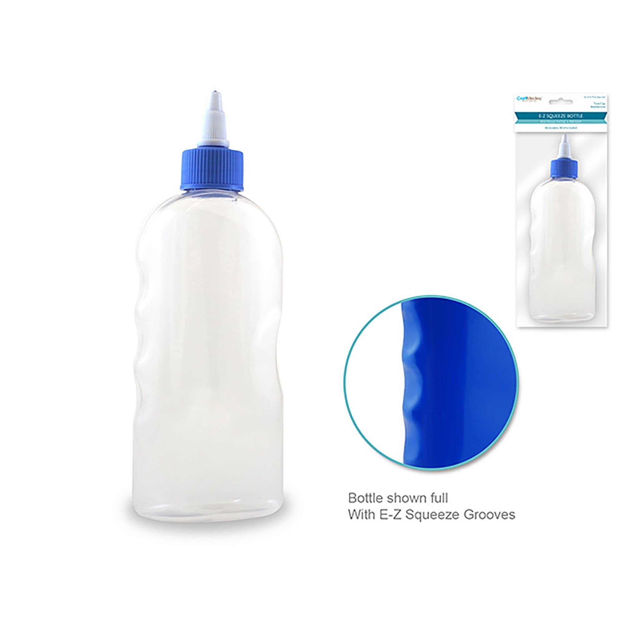 Plastic Bottle: 200Ml Semi-Transparent Ez-Squeeze Grooves - Dollar Max Dépôt