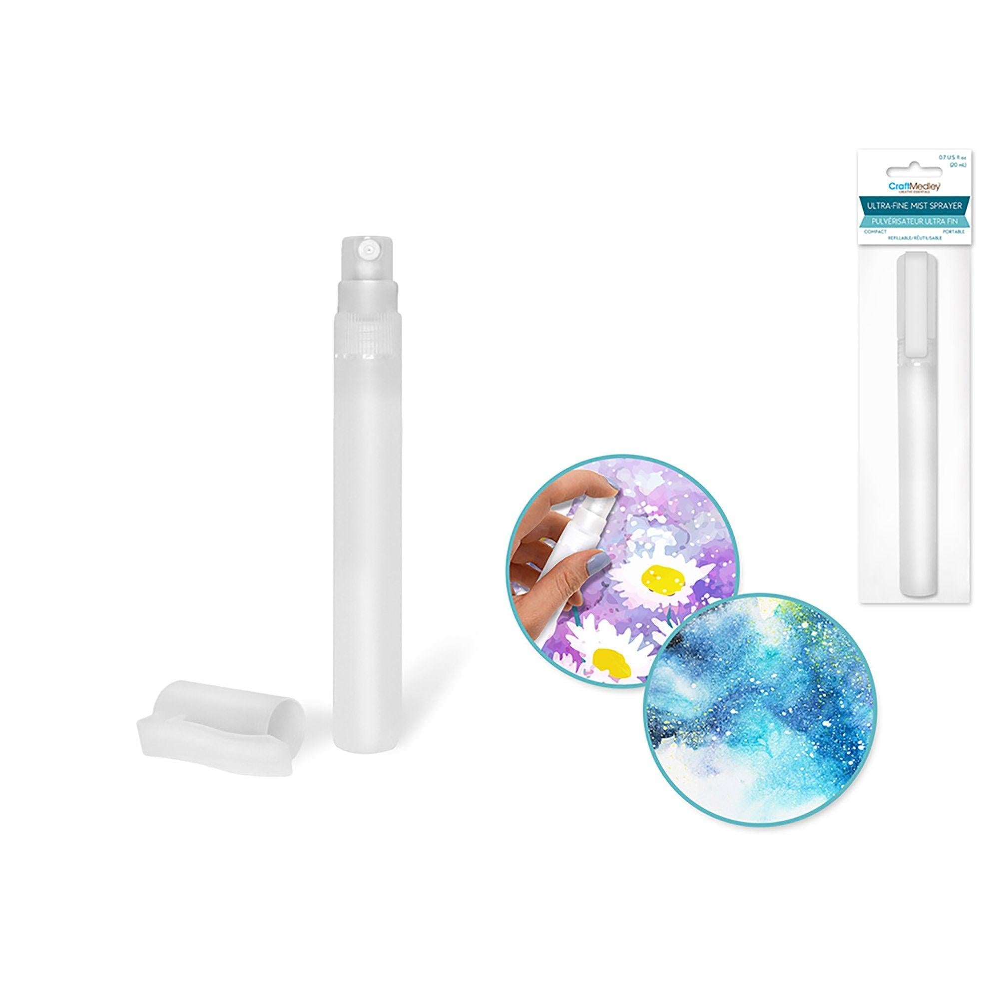 Plastic Bottles: 20ml Ultra Fine Mist Sprayer~ Refillable Screw Top - Dollar Max Depot