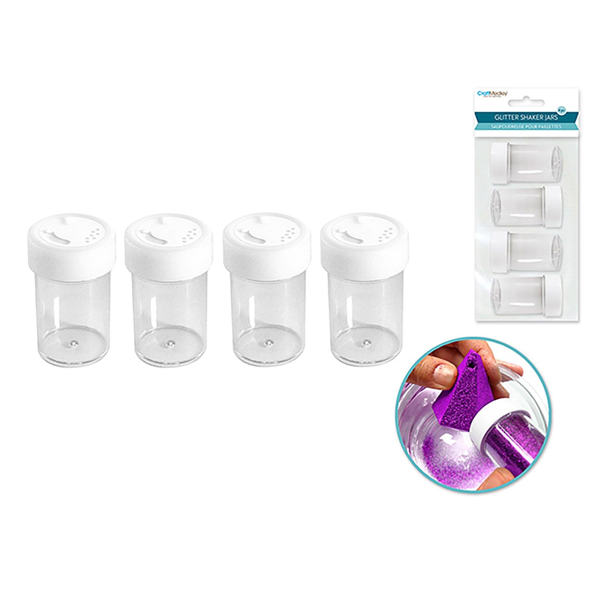 Craft Storage: Shaker Vial For Glitter/Sand/Powder - Dollar Max Dépôt
