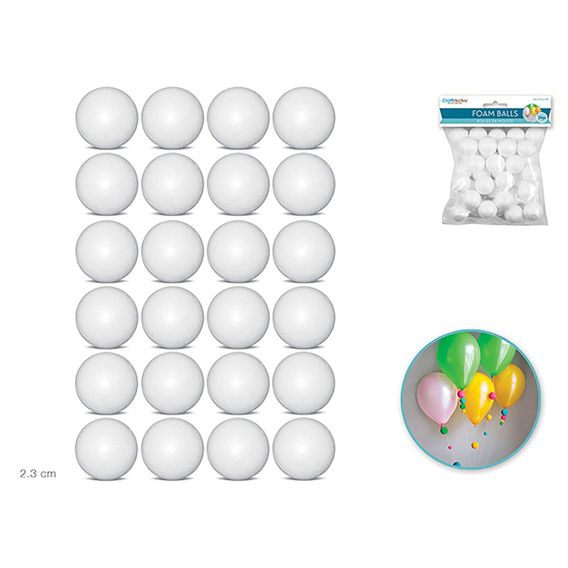 Polyfoam Ball: 1" 24/Pk - Dollar Max Dépôt