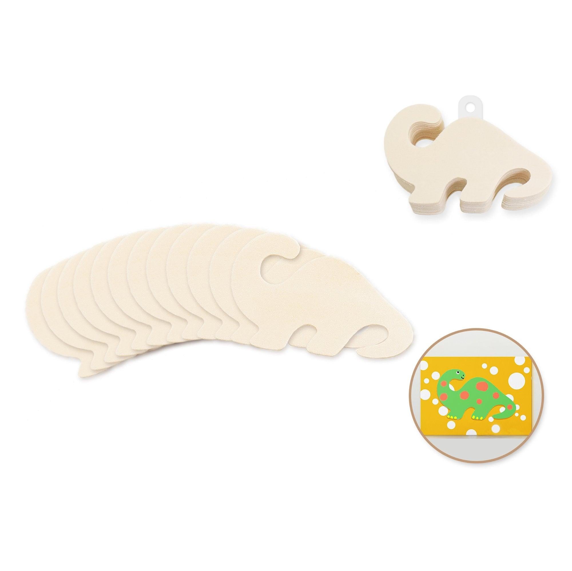 Wood Craft 8cm Wood Shapes x12 - Dollar Max Depot