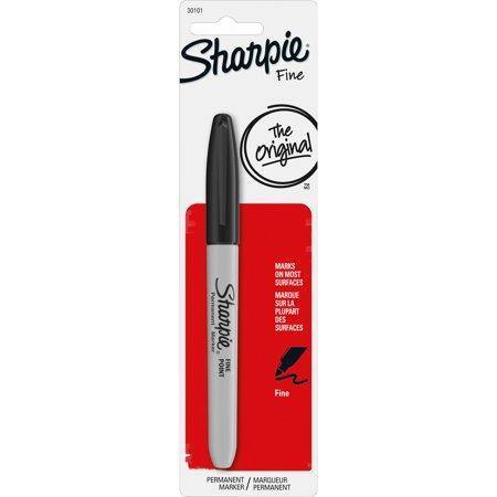 Sharpie Fine Permanent Black Marker - Dollar Max Depot