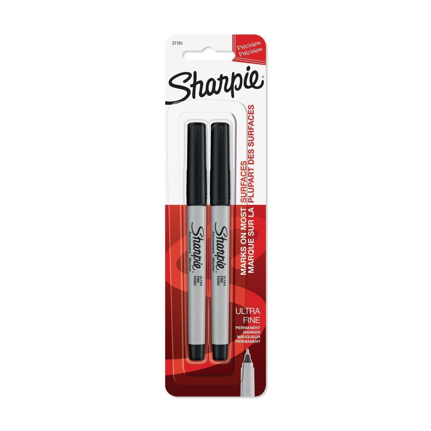 Sharpie 2 Ultra Fine Permanent Black Marker - Dollar Max Depot