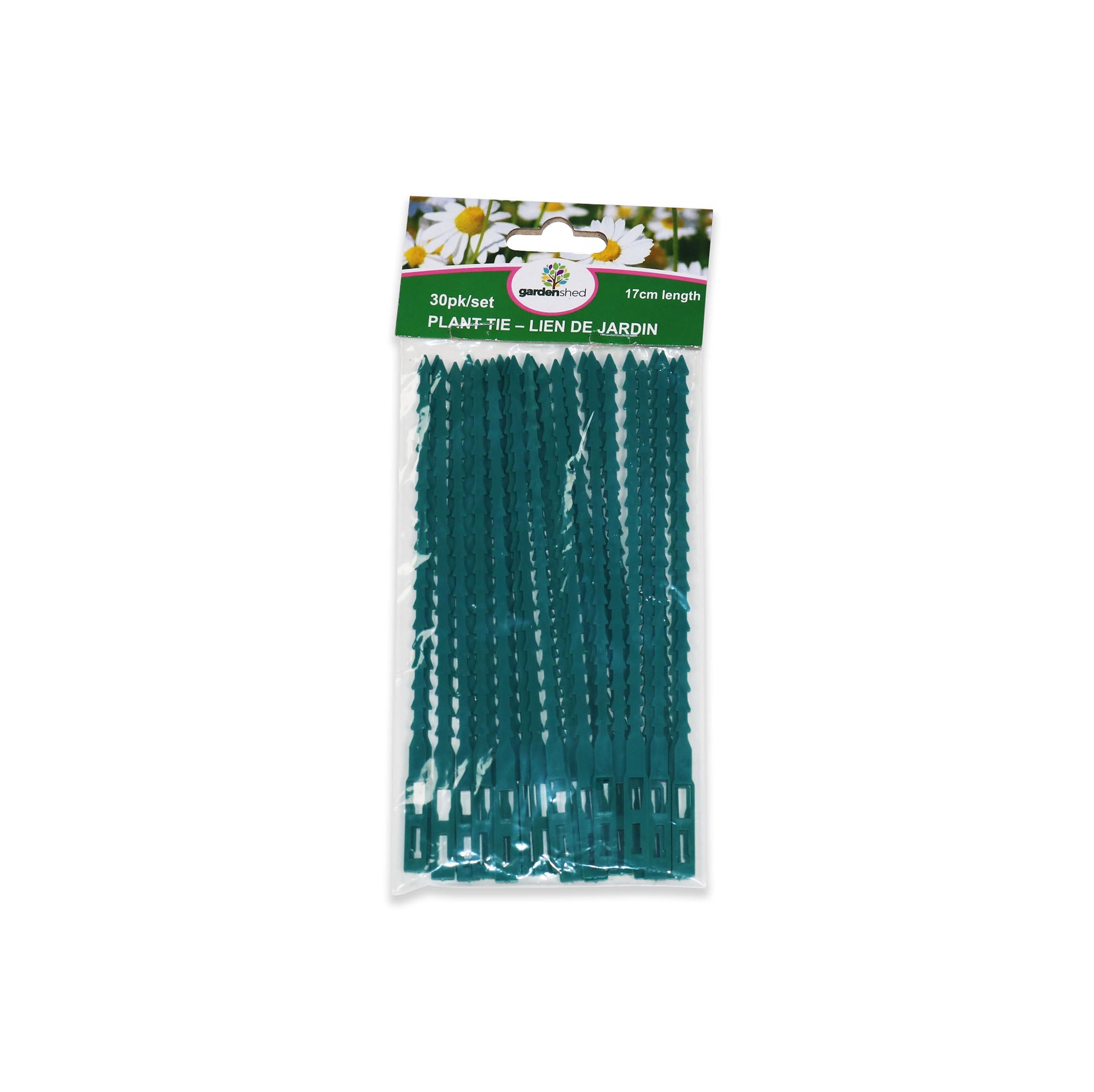 Garden Shed 30 Green Plant Ties 6.7in