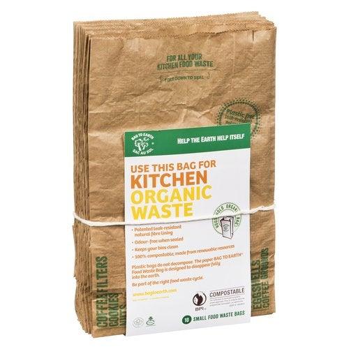 Organic Food Waste Bag, Small, 10pk - Dollar Max Depot