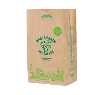 Organic Food Waste Bag, Small, 10pk - Dollar Max Depot