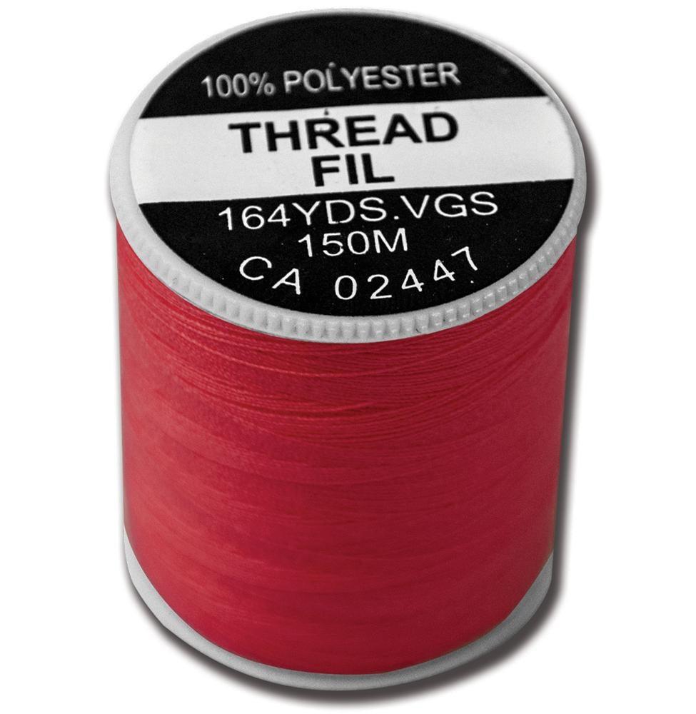 Polyester Thread 150M Red - Dollar Max Depot