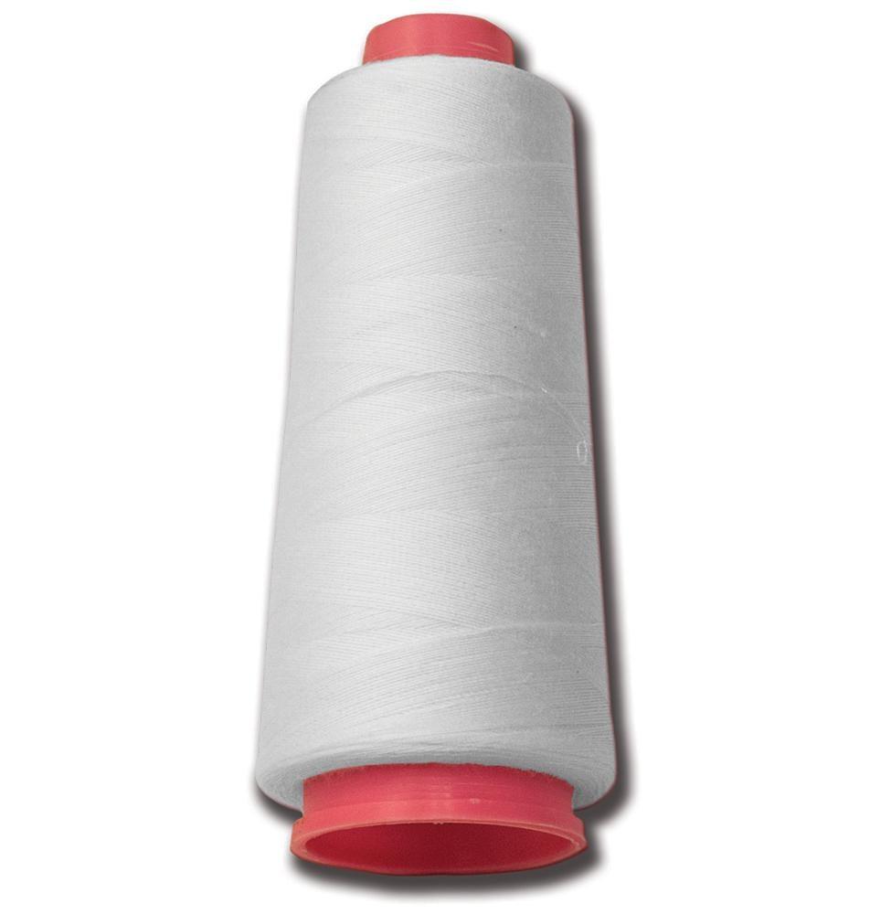 Polyester Serger Thread 1500M White - Dollar Max Depot