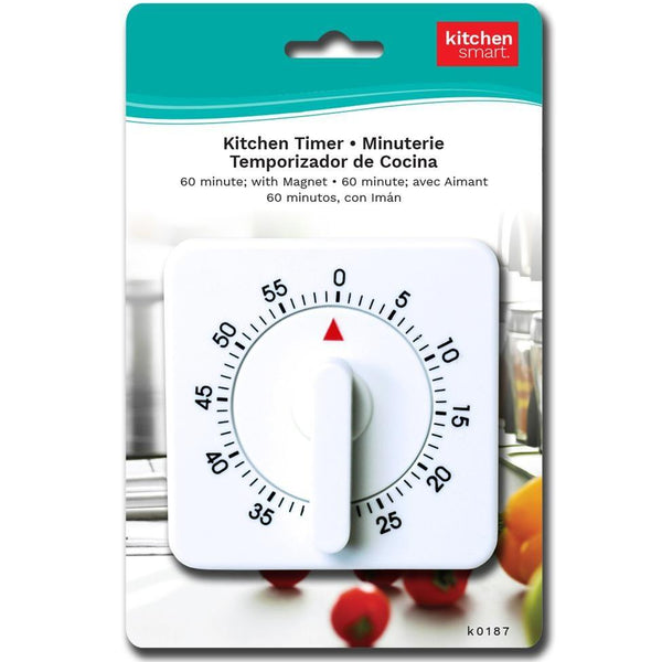 JIBIACB Kitchen Timer, 60 Minute Wind Up Timer,Time Management,Visual Timer Nikou Kitchen Timer, Mechanical Timer 60 Minutes Count Down