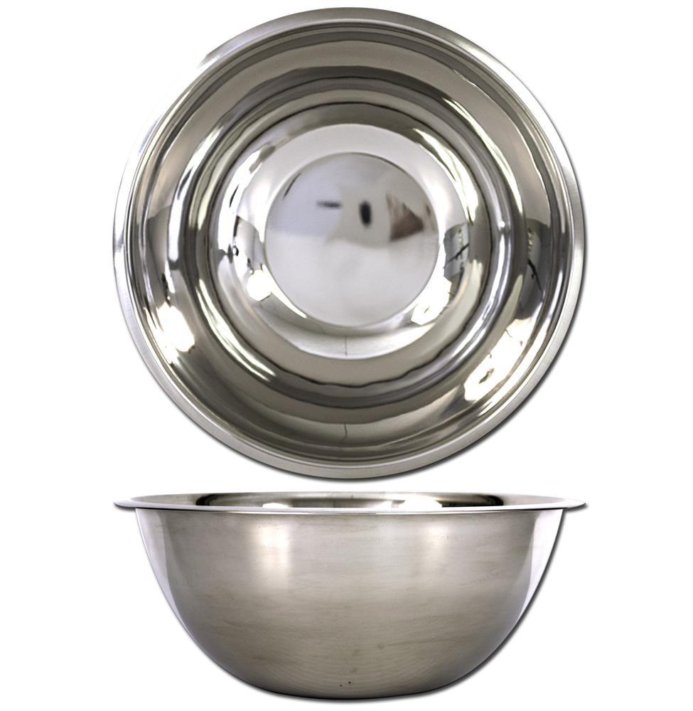 Deep Mixing Bowl - 6-1/4"/16Cm Stainless Steel - Dollar Max Depot