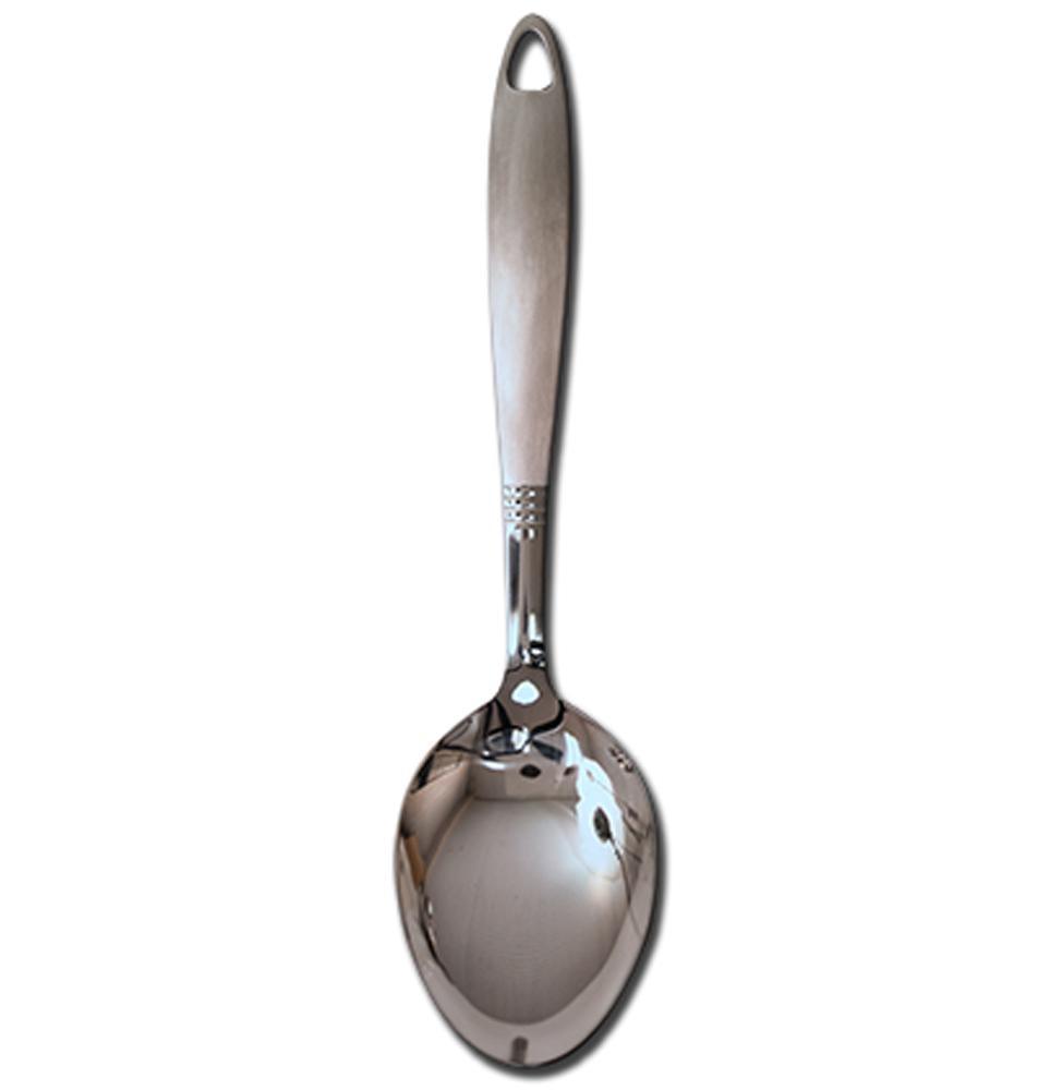 Serving Spoon - 9" Stainless Steel - Dollar Max Depot