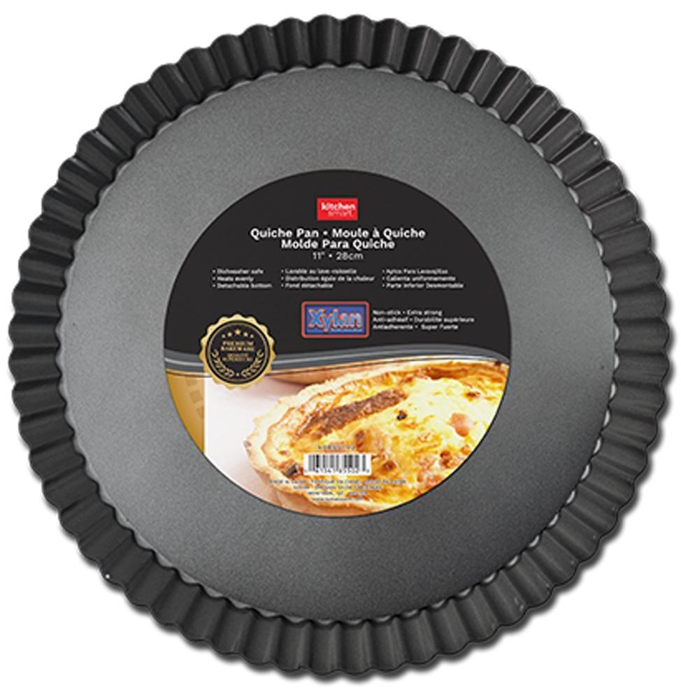 Quiche Pan - 11" Detachable Bottom - Dollar Max Depot