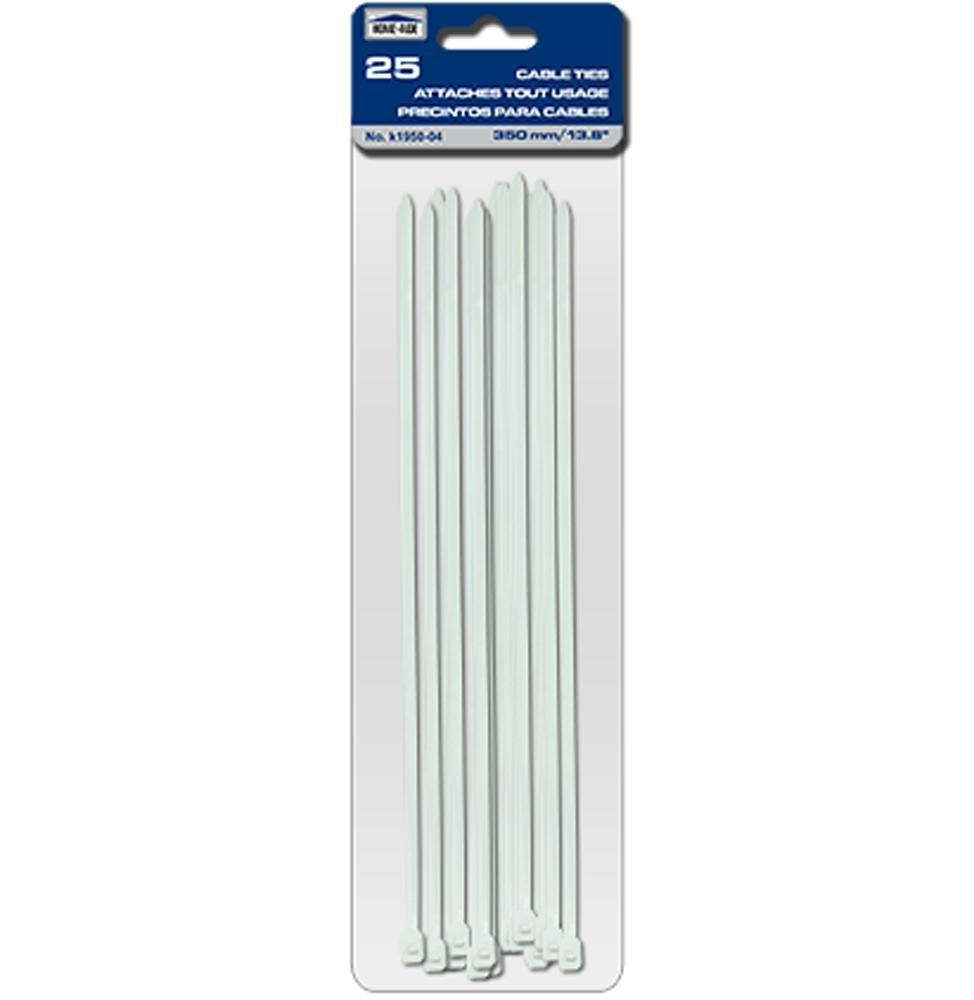 Cable Ties - 350Mm/13.8" 25Pcs - Dollar Max Depot